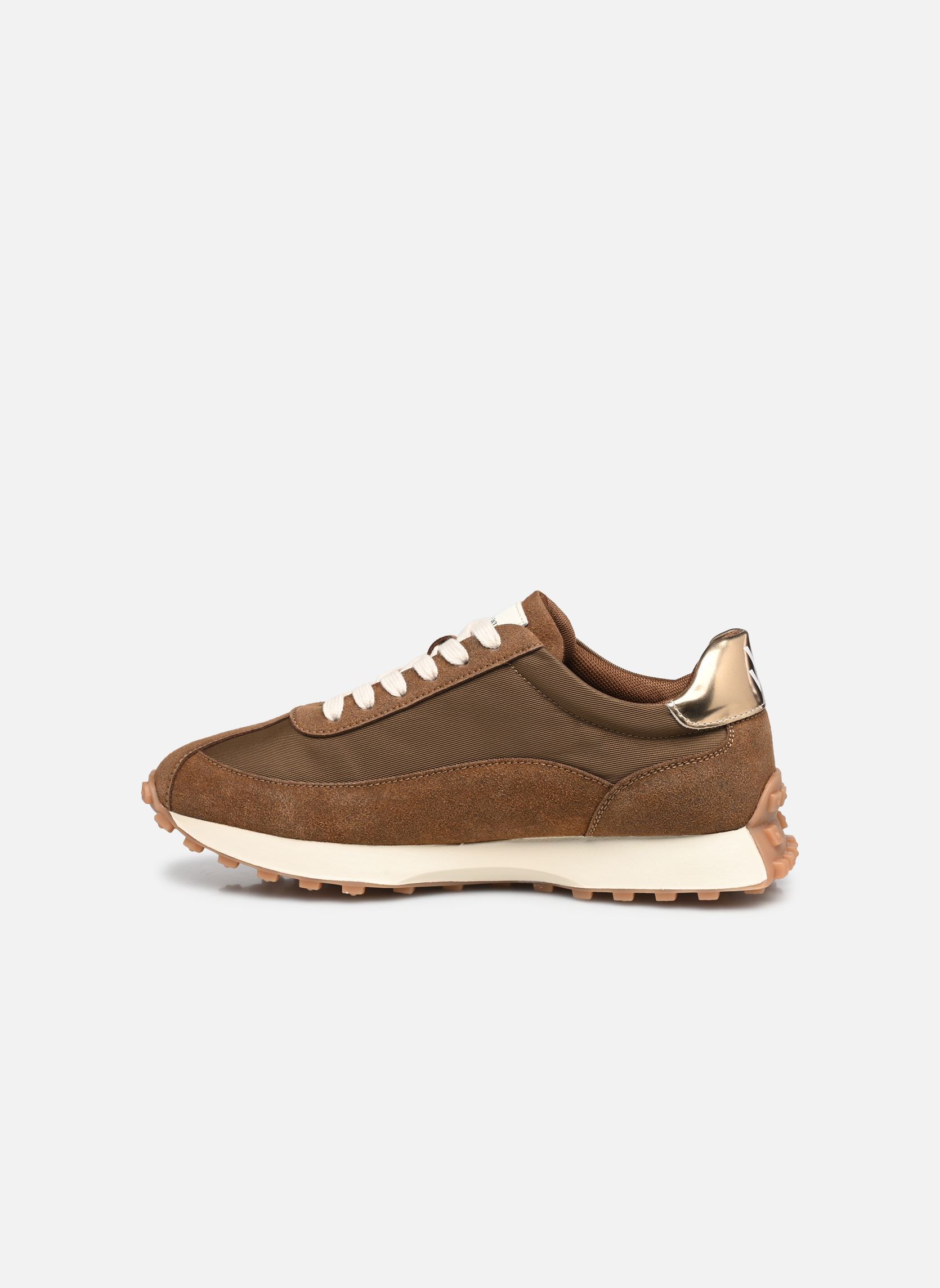 Niedrige Sneaker FLOW Initials damen braun Vanessa Wu Niedrige Sneaker FLOW Initials damen braun CHOCOLAT