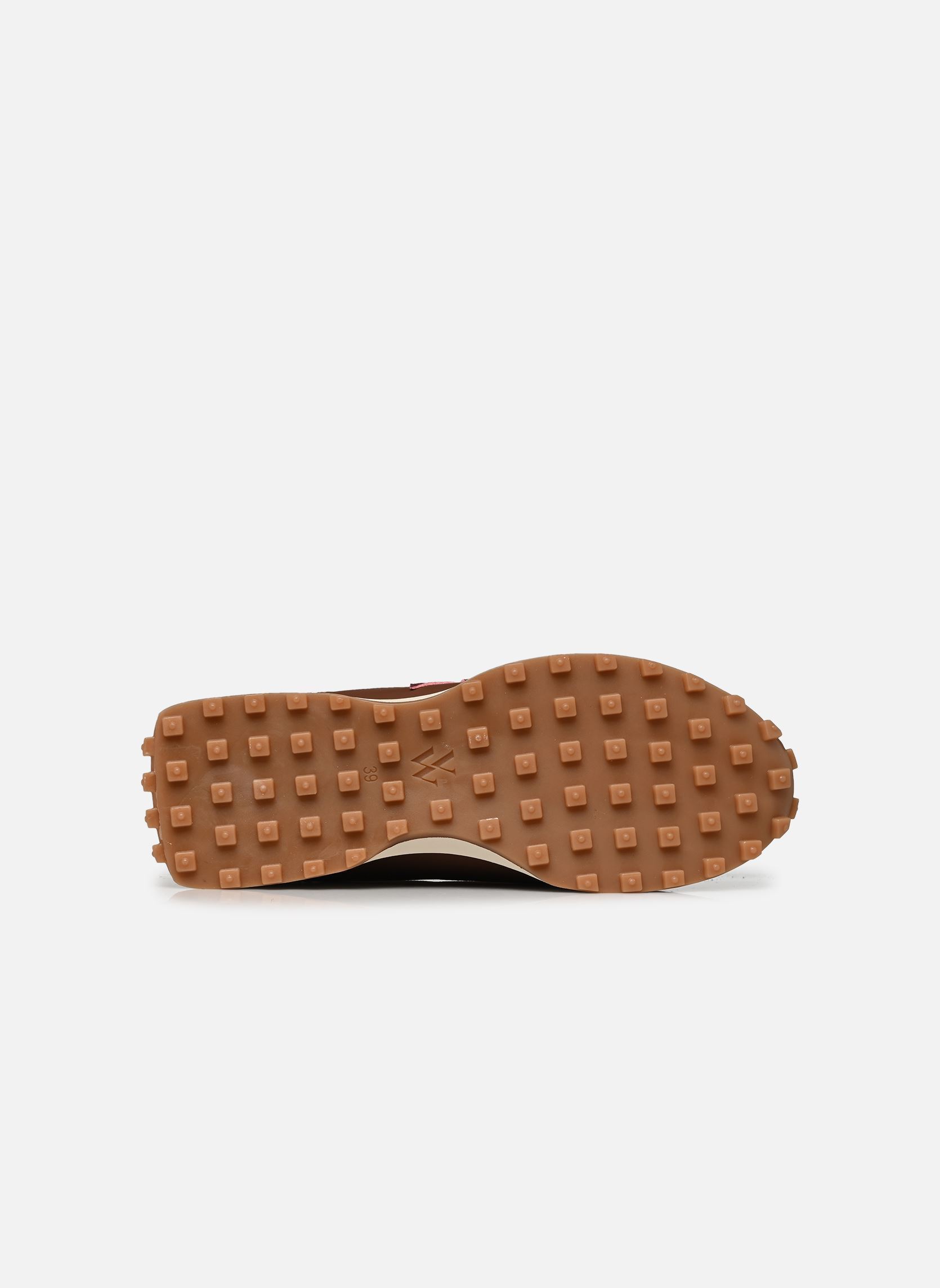 Baskets basses FLOW Initials femme multicolore Vanessa Wu Baskets basses FLOW Initials femme multicolore CHOCOLAT