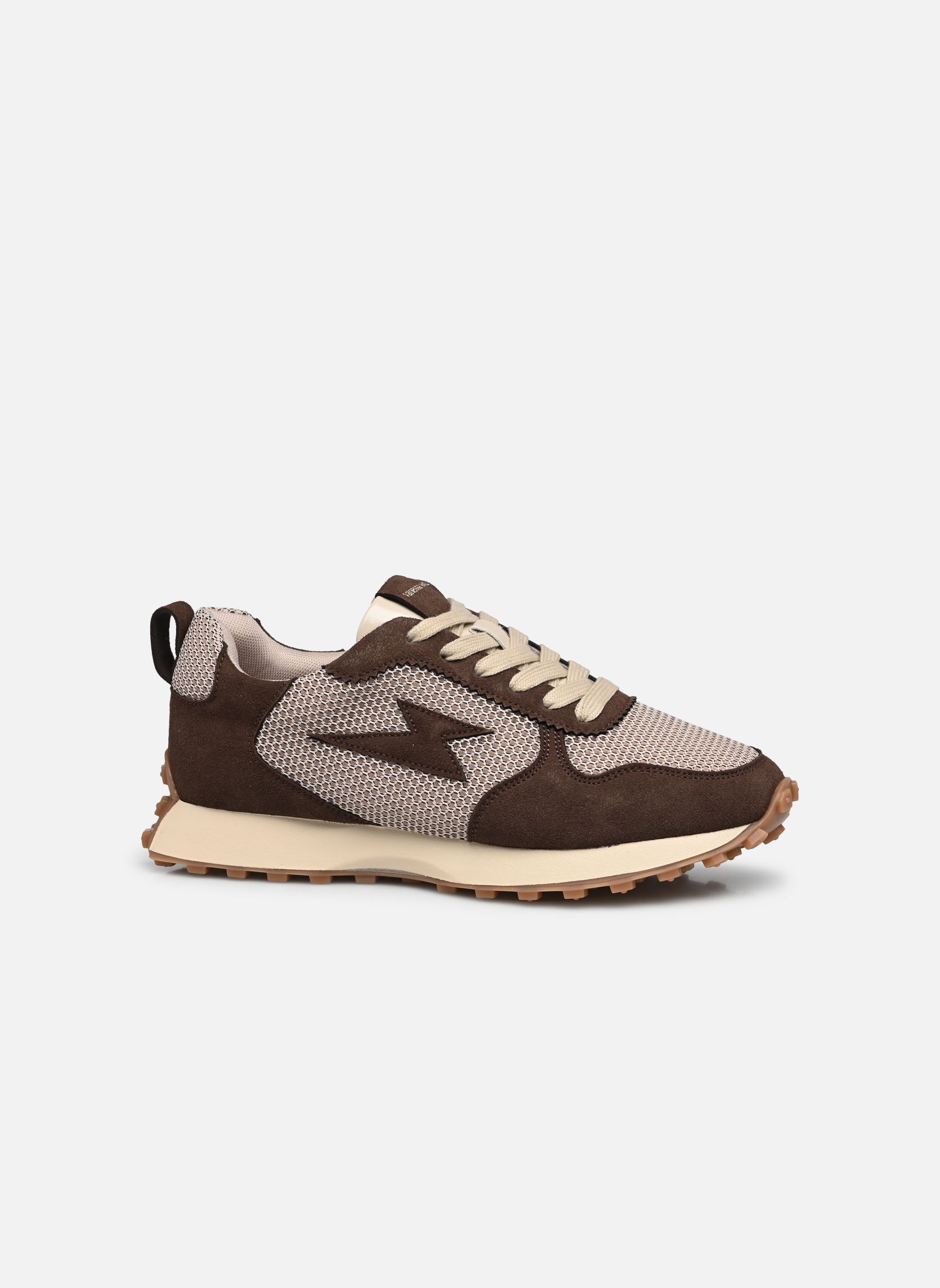 Baskets basses FLOW Emblem femme marron Vanessa Wu Baskets basses FLOW Emblem femme marron CHOCOLAT