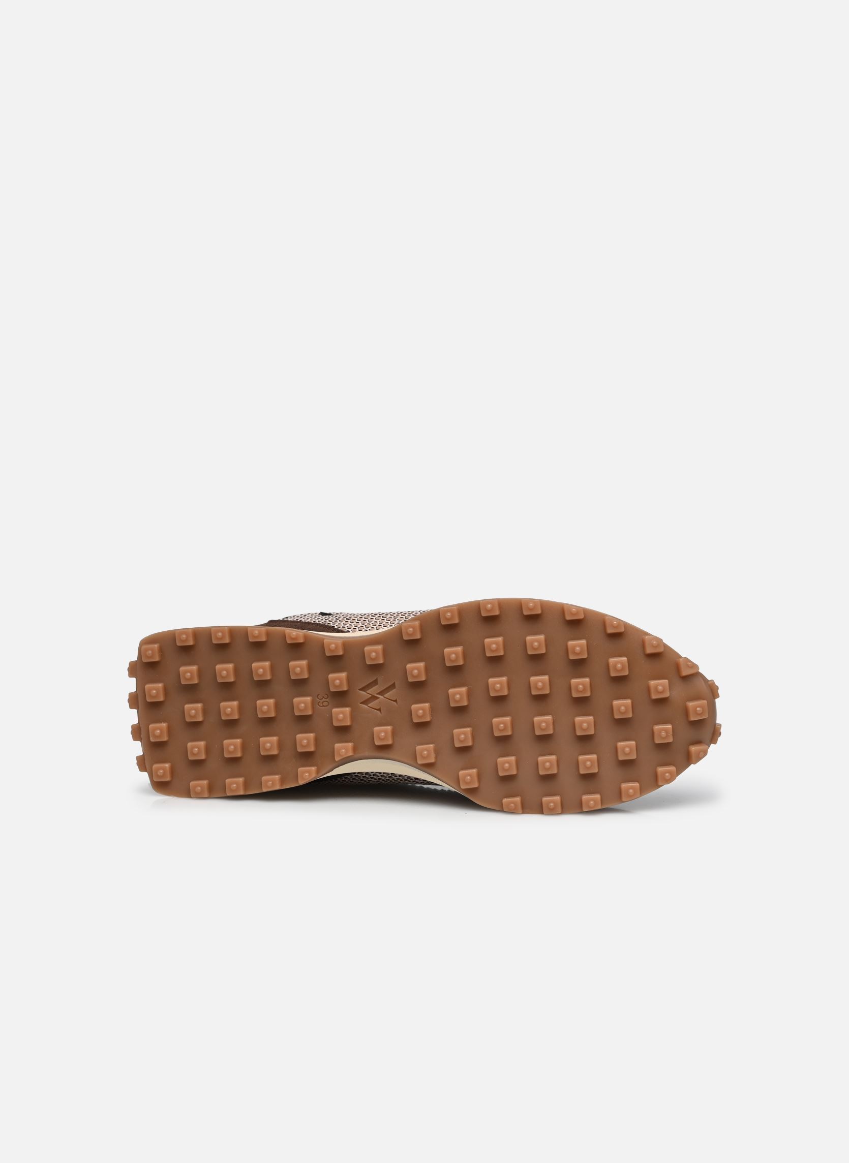 Baskets basses FLOW Emblem femme marron Vanessa Wu Baskets basses FLOW Emblem femme marron CHOCOLAT