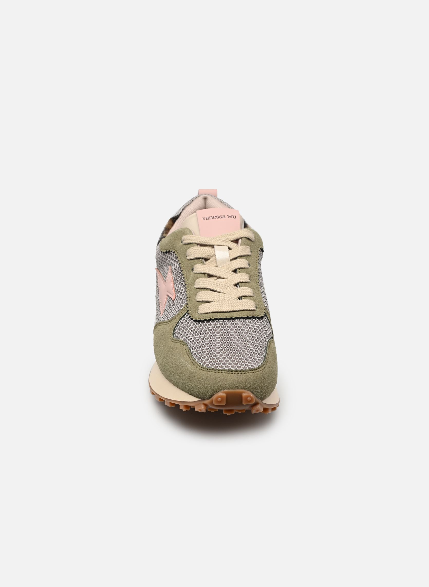 Niedrige Sneaker FLOW Emblem damen grün Vanessa Wu Niedrige Sneaker FLOW Emblem damen grün VERT