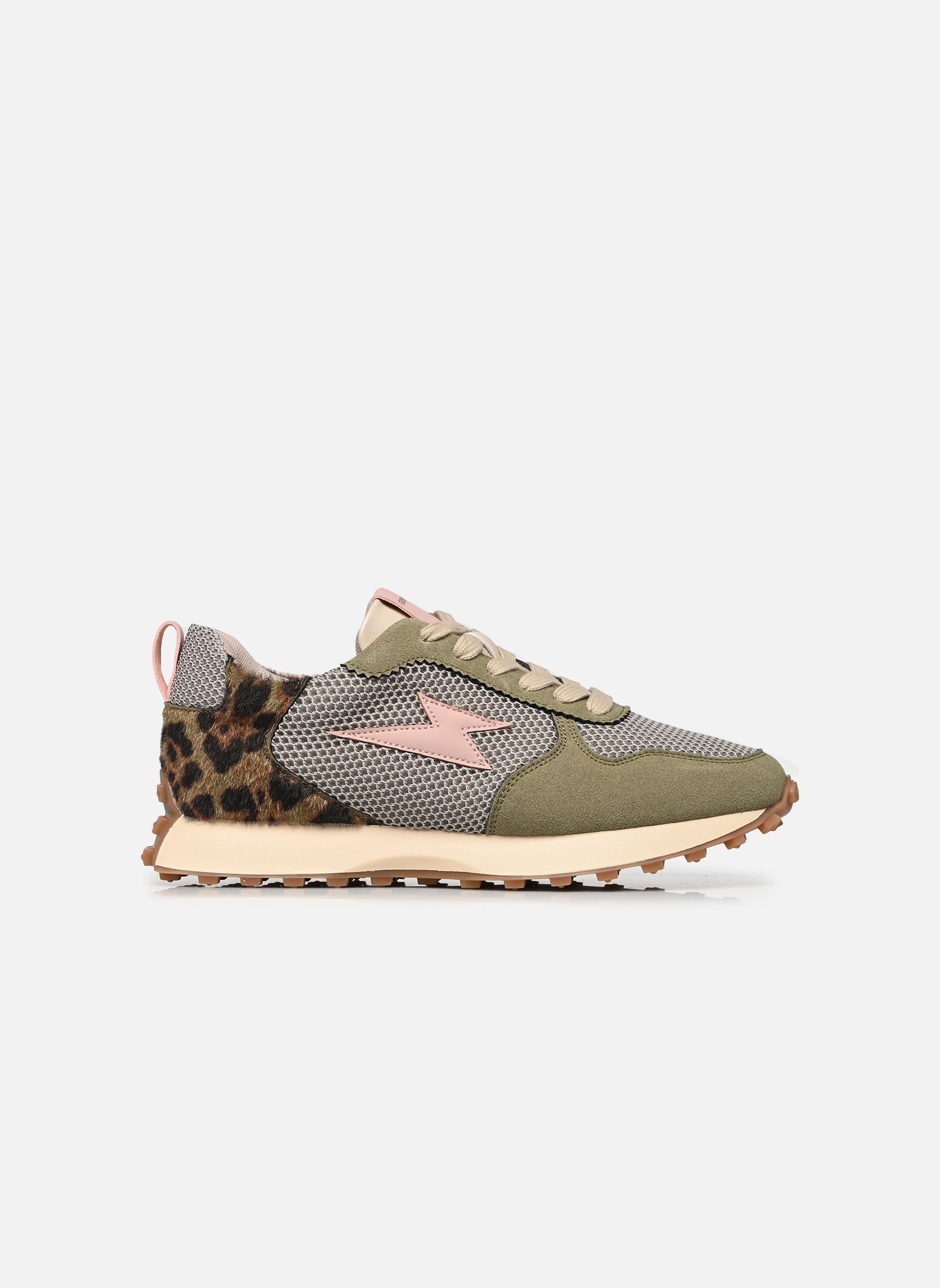 Niedrige Sneaker FLOW Emblem damen grün Vanessa Wu Niedrige Sneaker FLOW Emblem damen grün VERT