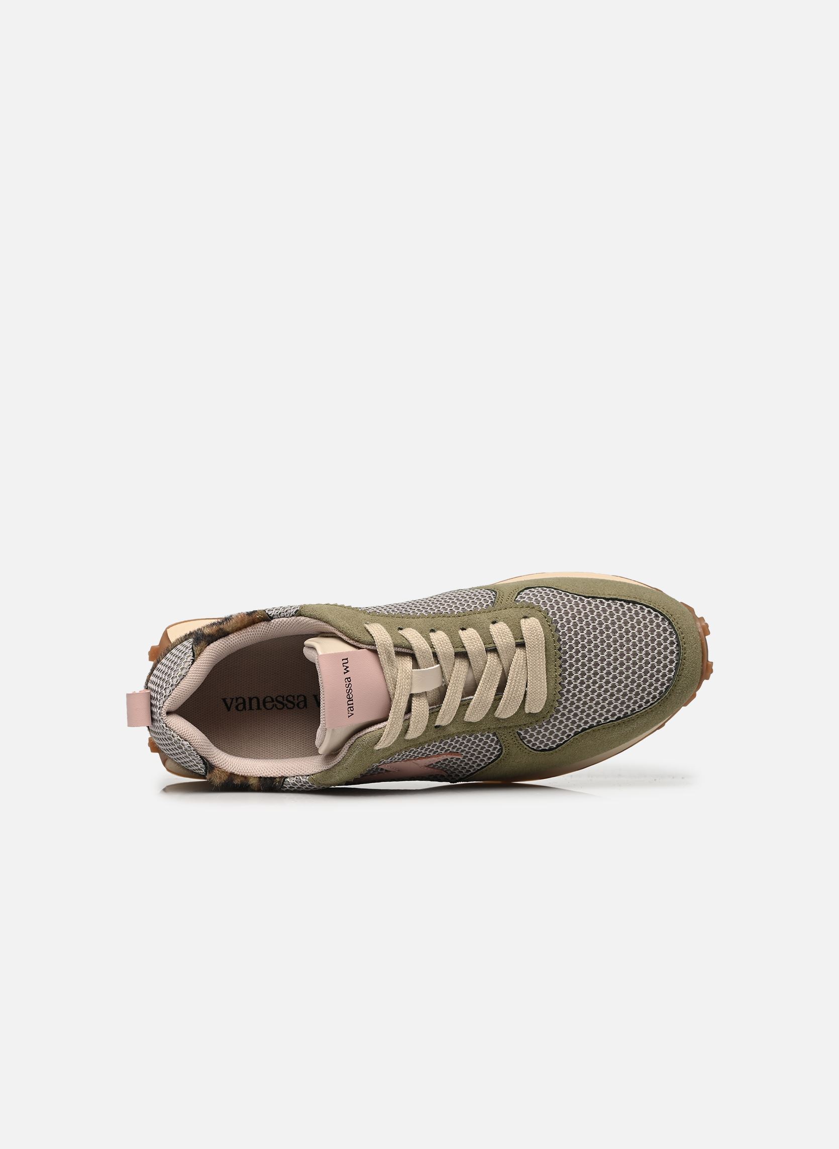 Niedrige Sneaker FLOW Emblem damen grün Vanessa Wu Niedrige Sneaker FLOW Emblem damen grün VERT