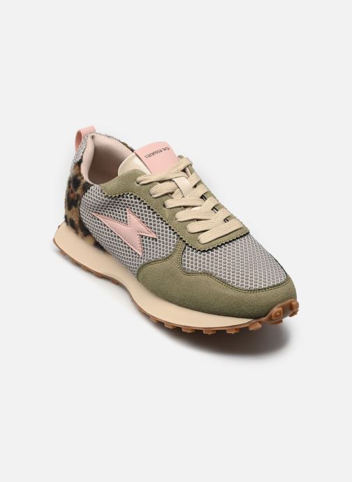 Vanessa Wu Niedrige Sneaker FLOW Emblem damen grün