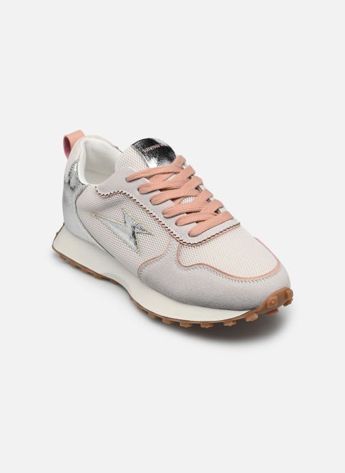 Vanessa Wu Sneakers FLOW Emblem dames beige
