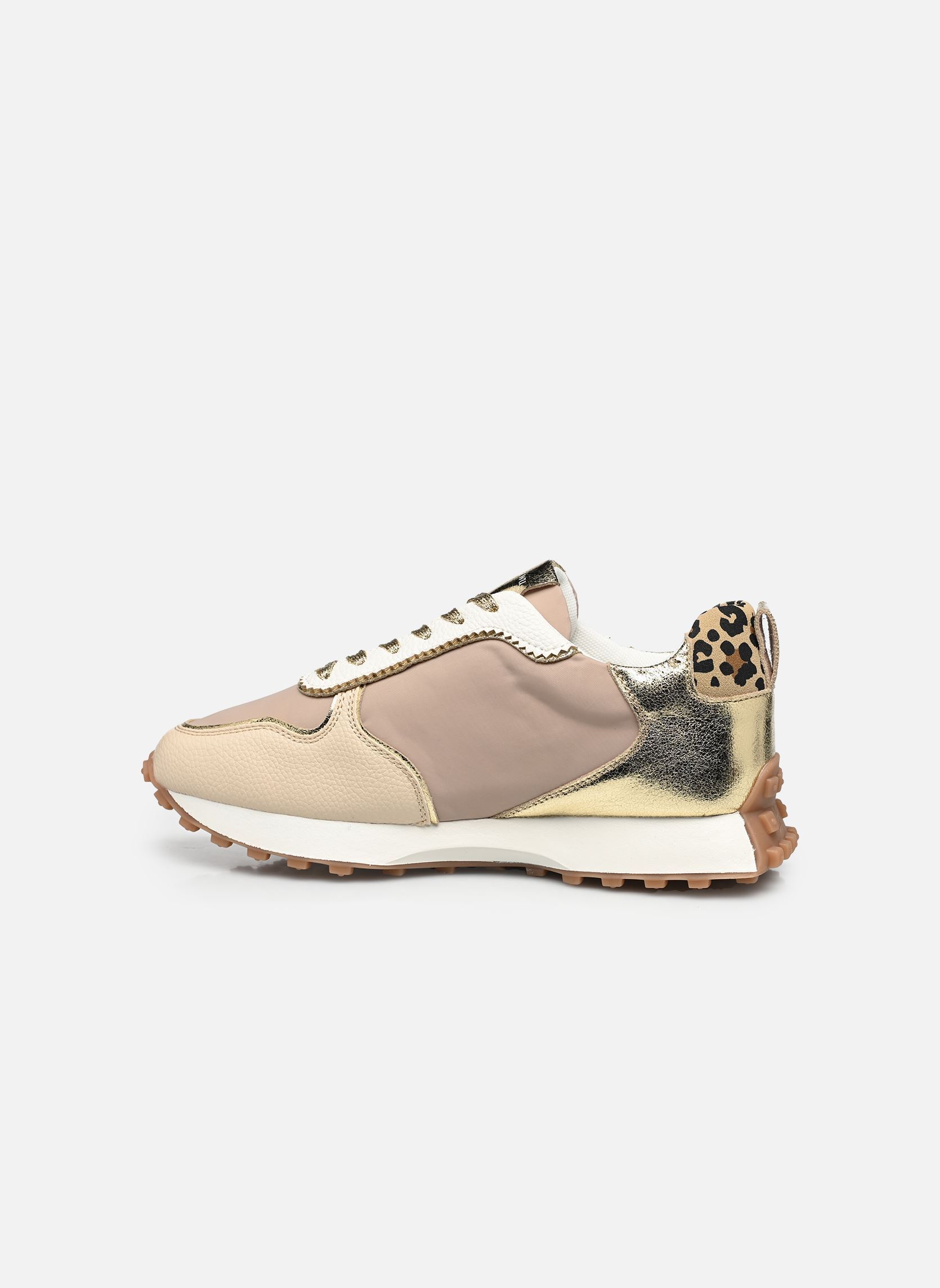 Baskets FLOW Emblem femme beige Vanessa Wu Baskets FLOW Emblem femme beige LEOPARD