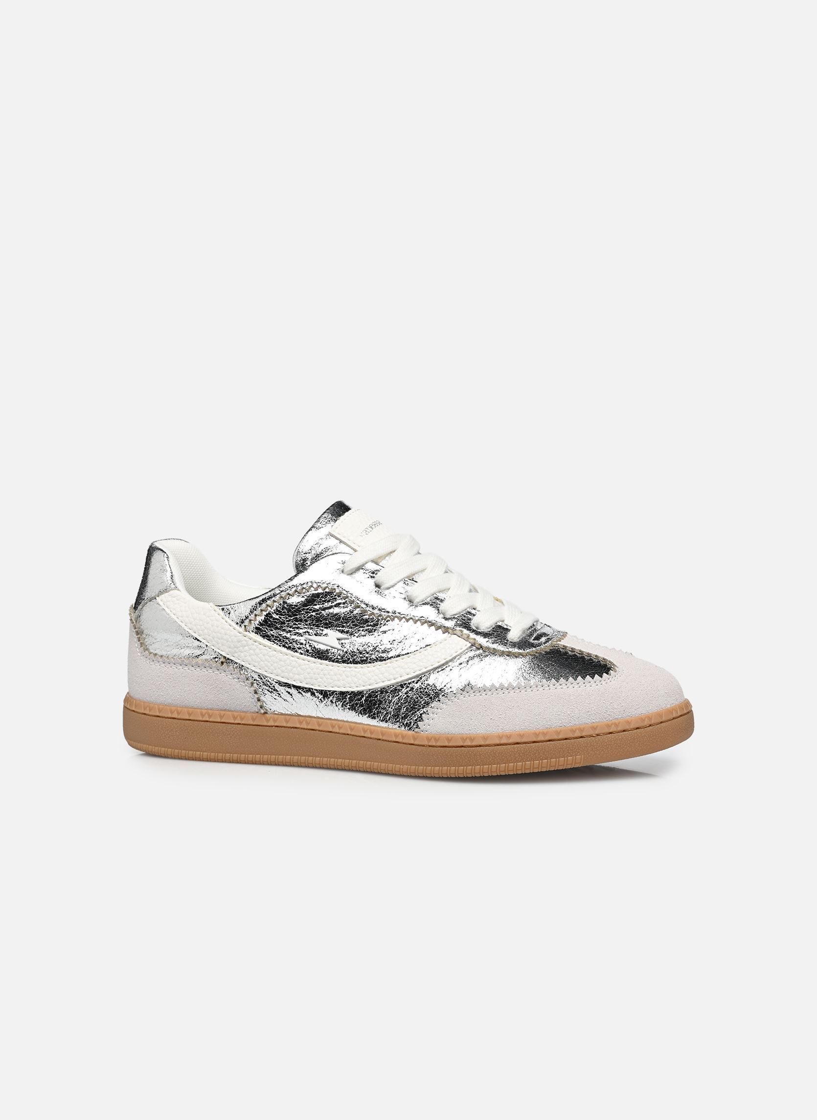 Niedrige Sneaker Aura Gems damen silber Vanessa Wu Niedrige Sneaker Aura Gems damen silber ARGENT