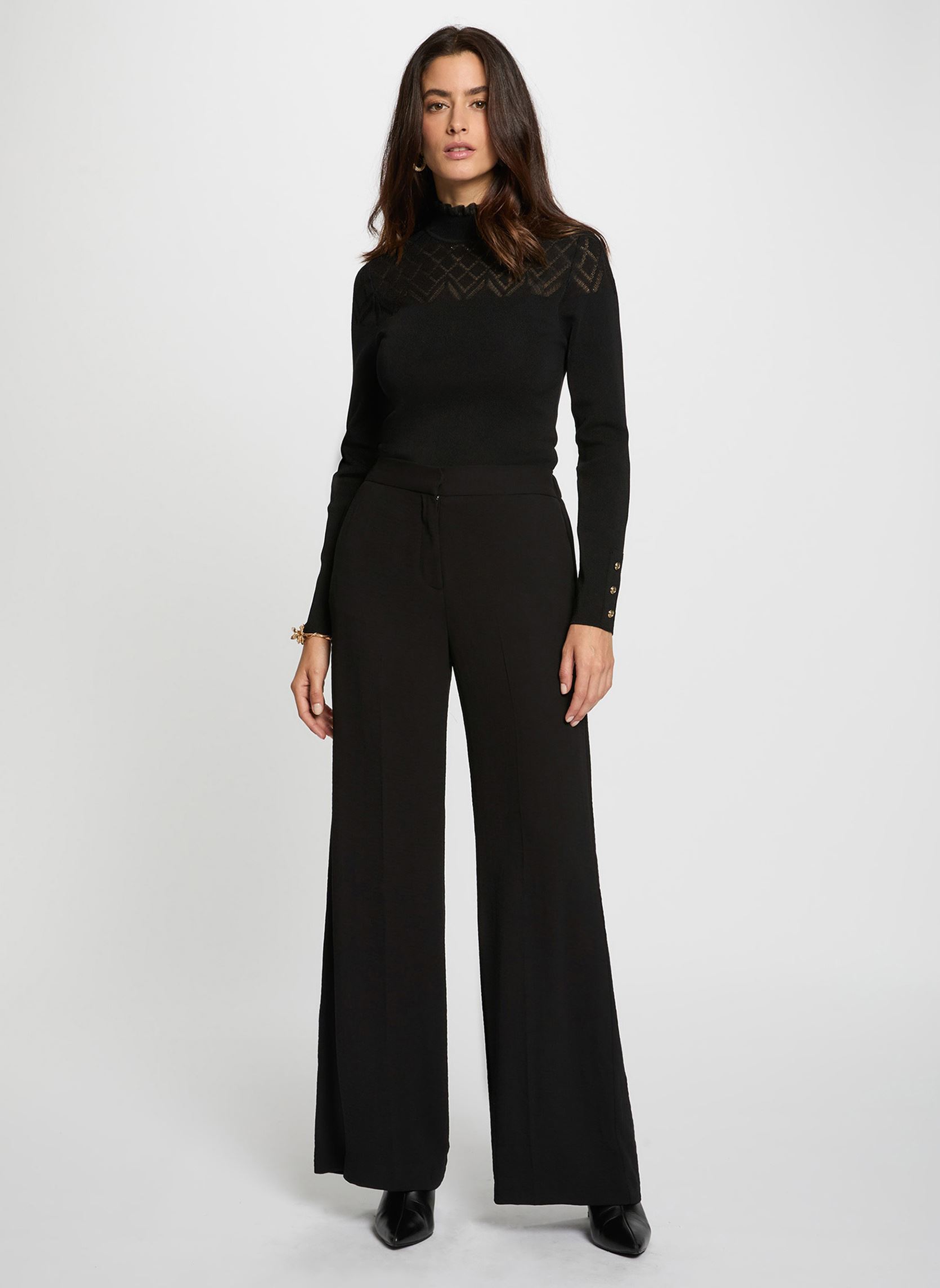 Pantalons larges 251-PANOU.F femme noir Morgan Pantalons larges 251-PANOU.F femme noir NOIR M