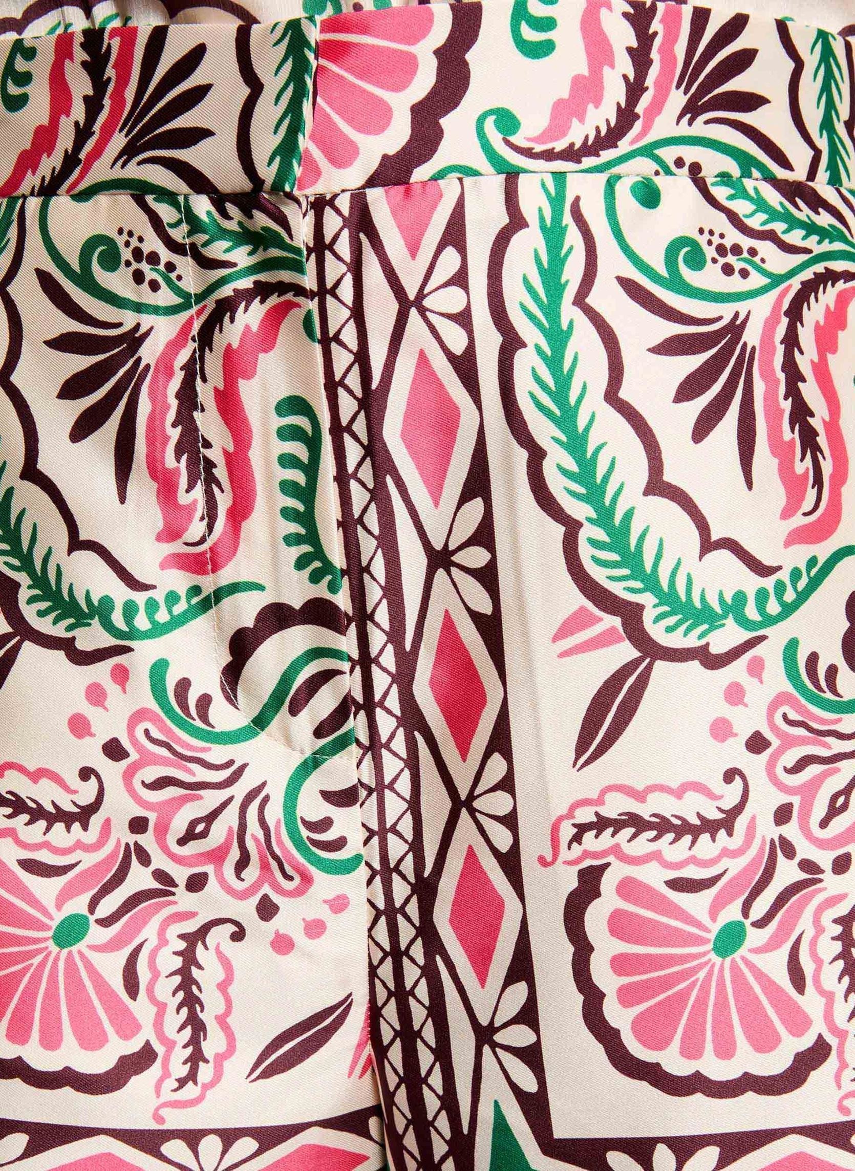 Pantalons larges 261-PARA.F femme multicolore Morgan Pantalons larges 261-PARA.F femme multicolore MULTICO