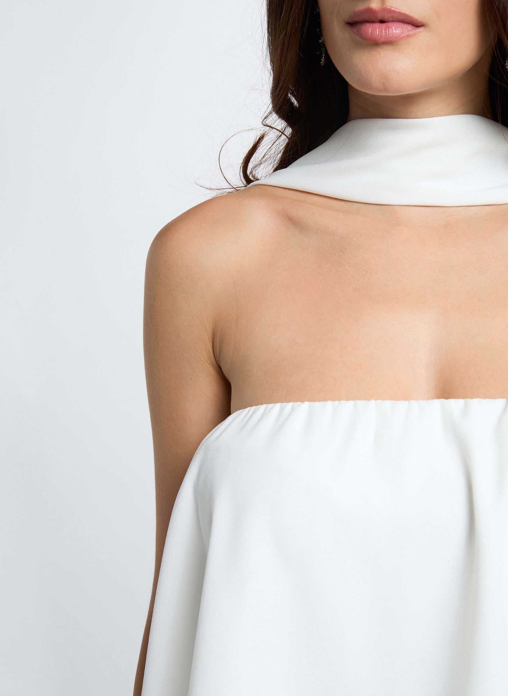 Robes longues 261-PAKITA femme blanc Morgan Robes longues 261-PAKITA femme blanc OFF WHITE M