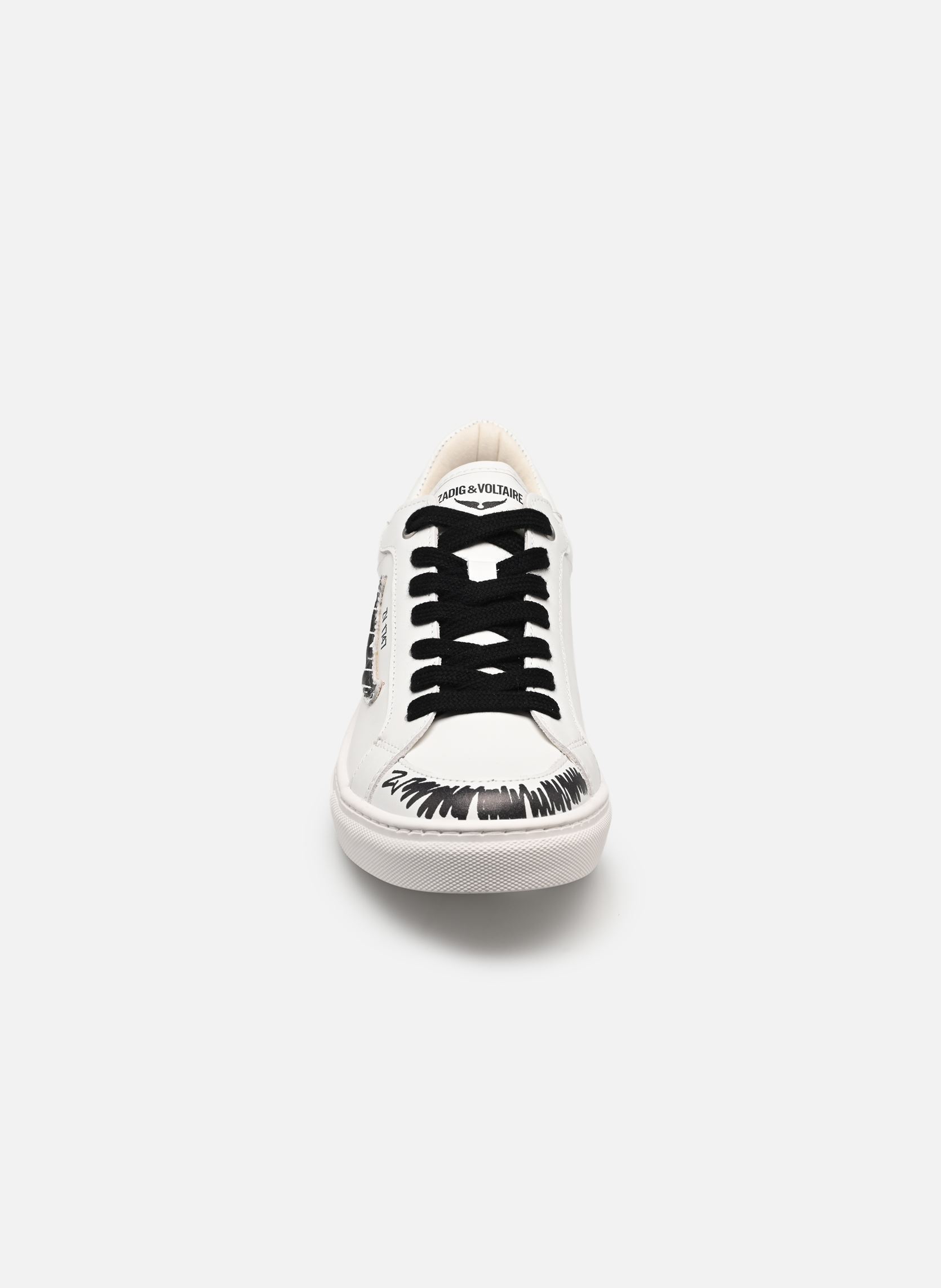 Sneaker X60605 mädchen weiß Zadig & Voltaire Sneaker X60605 mädchen weiß Blanc Noir