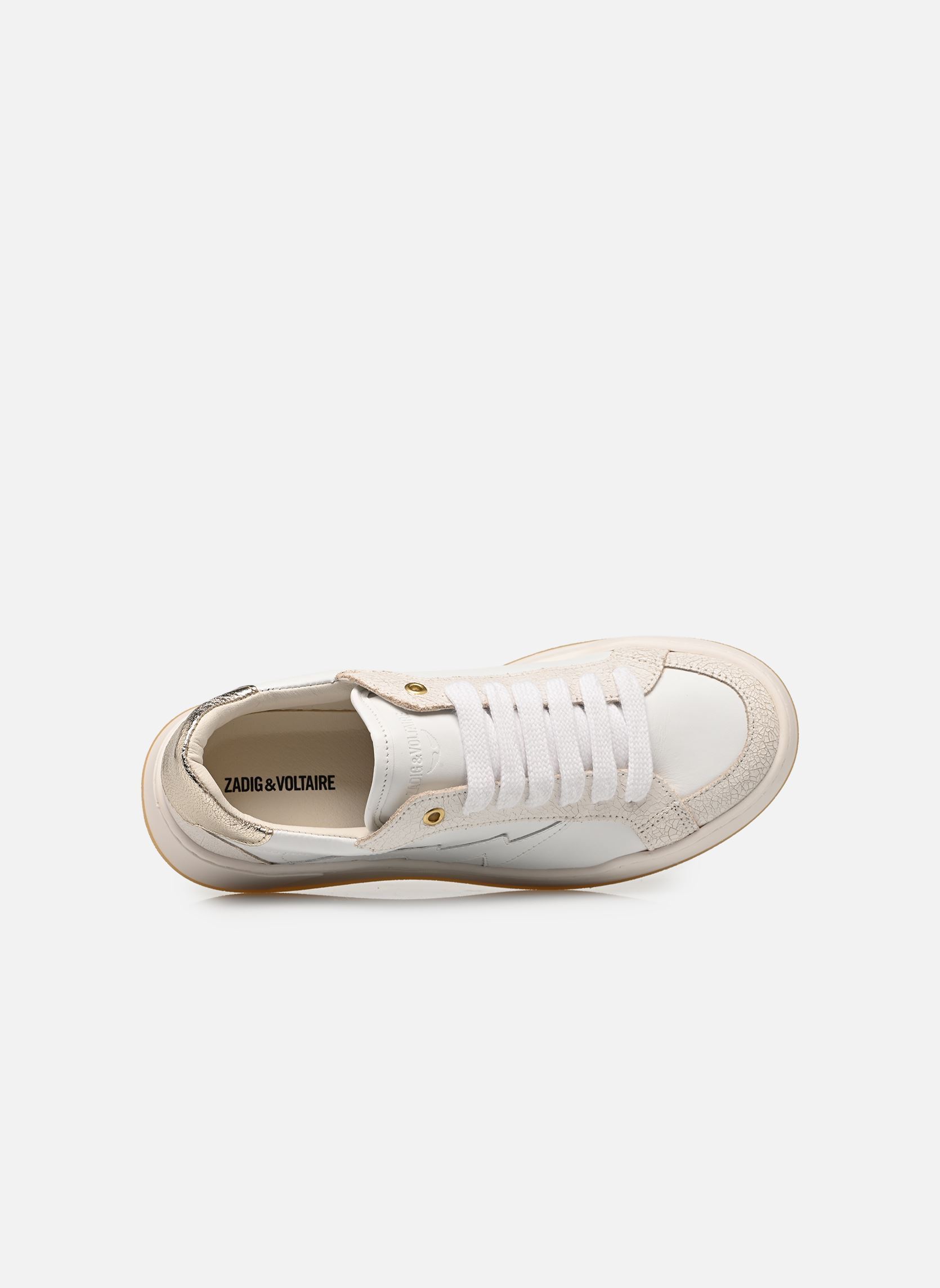 Baskets X60606 fille blanc Zadig & Voltaire Baskets X60606 fille blanc Blanc