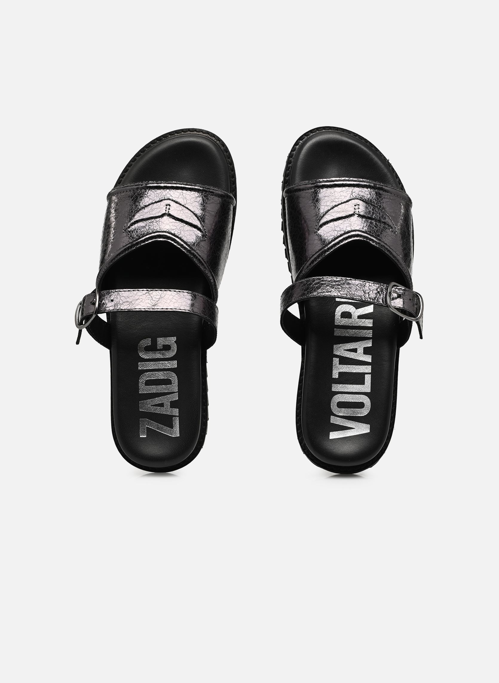 Sandalen X60603 mädchen grau Zadig & Voltaire Sandalen X60603 mädchen grau Gunmetal