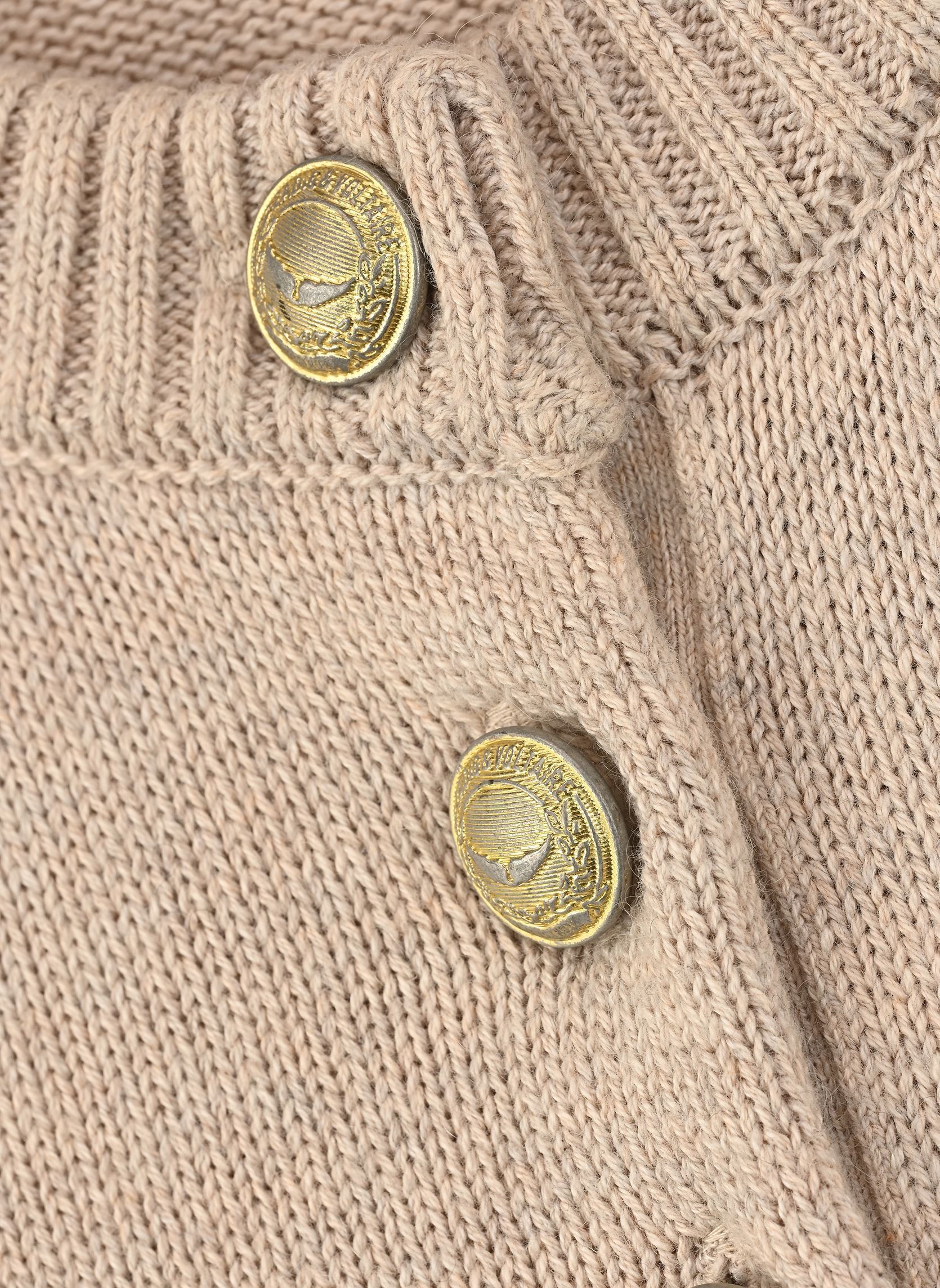 Strickjacken und Westen X60622 mädchen beige Zadig & Voltaire Strickjacken und Westen X60622 mädchen beige Cookie Chine