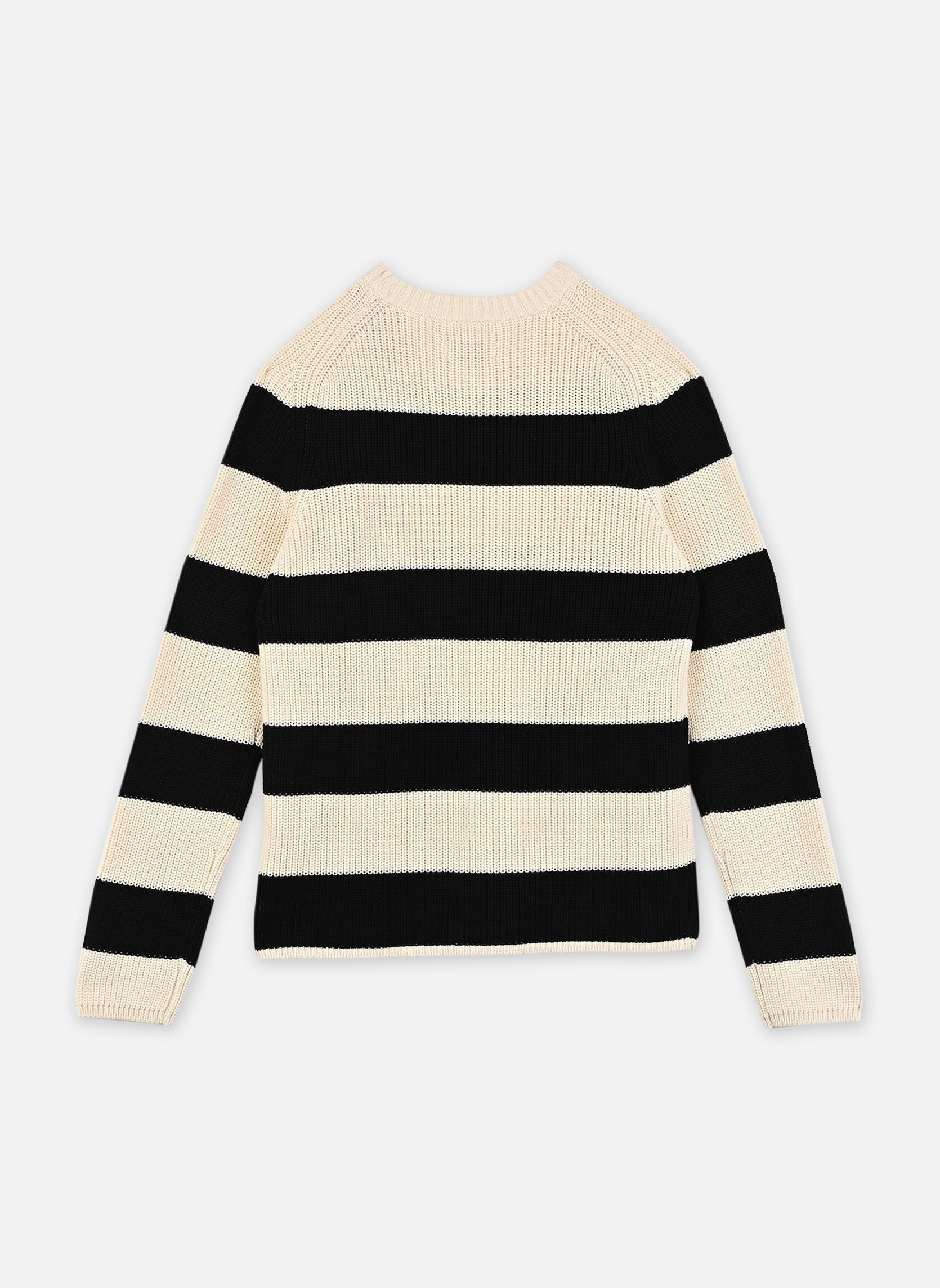 Truien X60597 meisjes wit Zadig & Voltaire Truien X60597 meisjes wit ecru noir