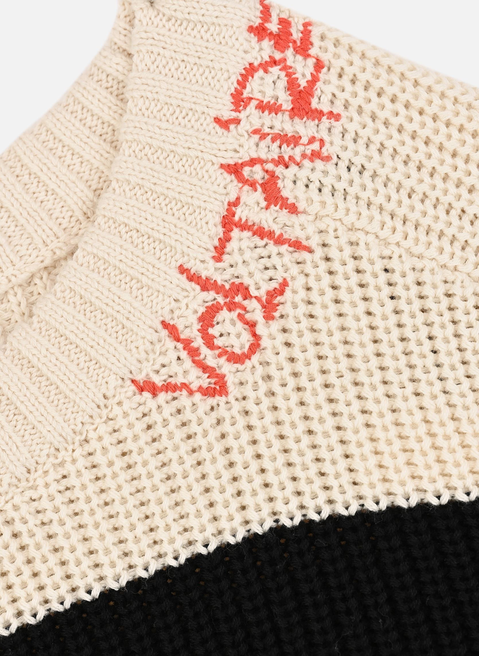 Truien X60597 meisjes wit Zadig & Voltaire Truien X60597 meisjes wit ecru noir