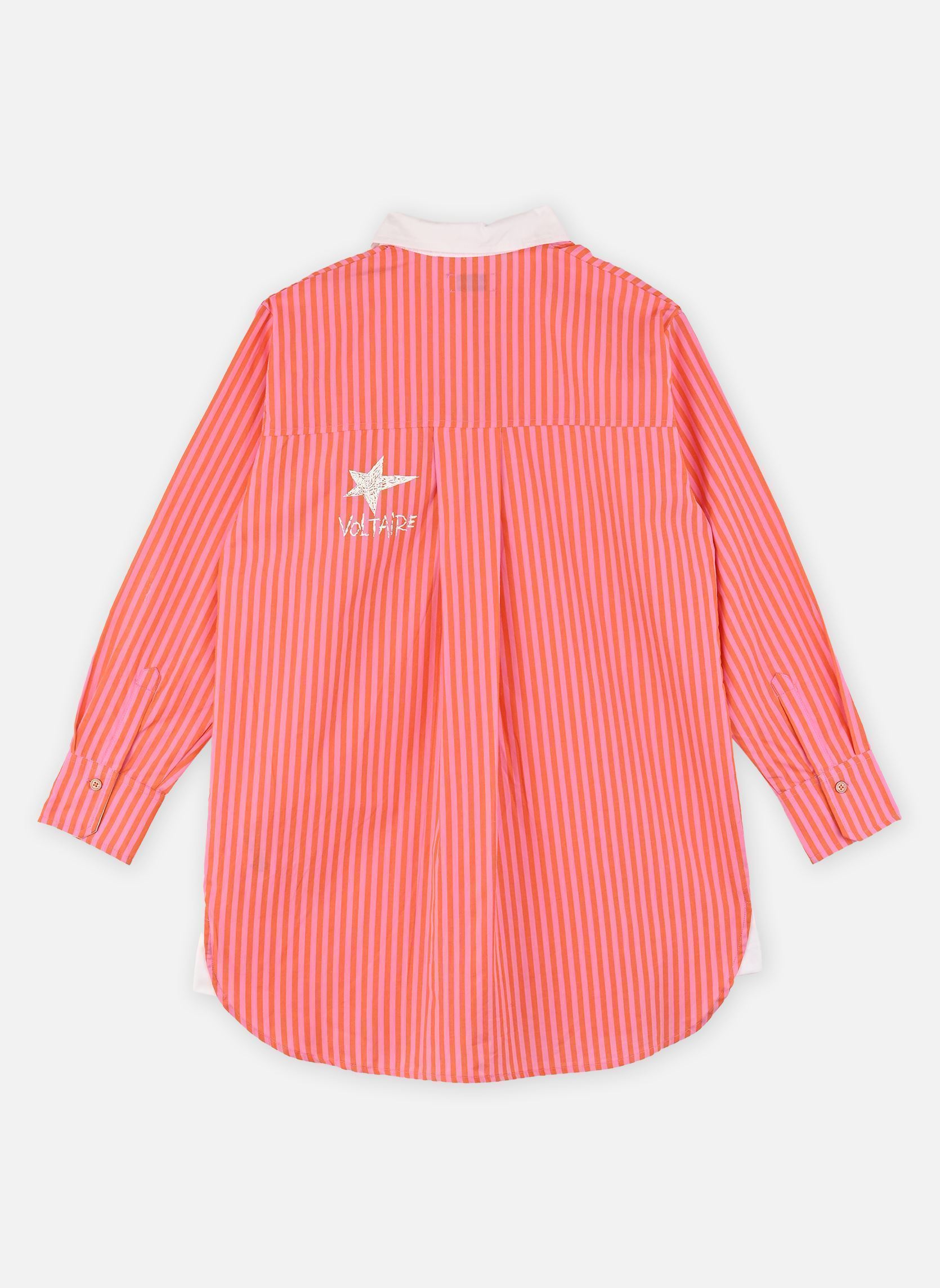 Jurken X60555 meisjes meerkleurig Zadig & Voltaire Jurken X60555 meisjes meerkleurig Rose Orange