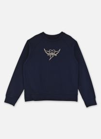 Kapuzenpullover X60537 mädchen blau