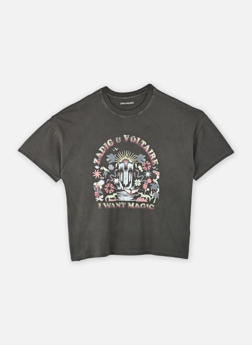 Zadig & Voltaire T-shirts met korte mouwen X60528 meisjes zwart