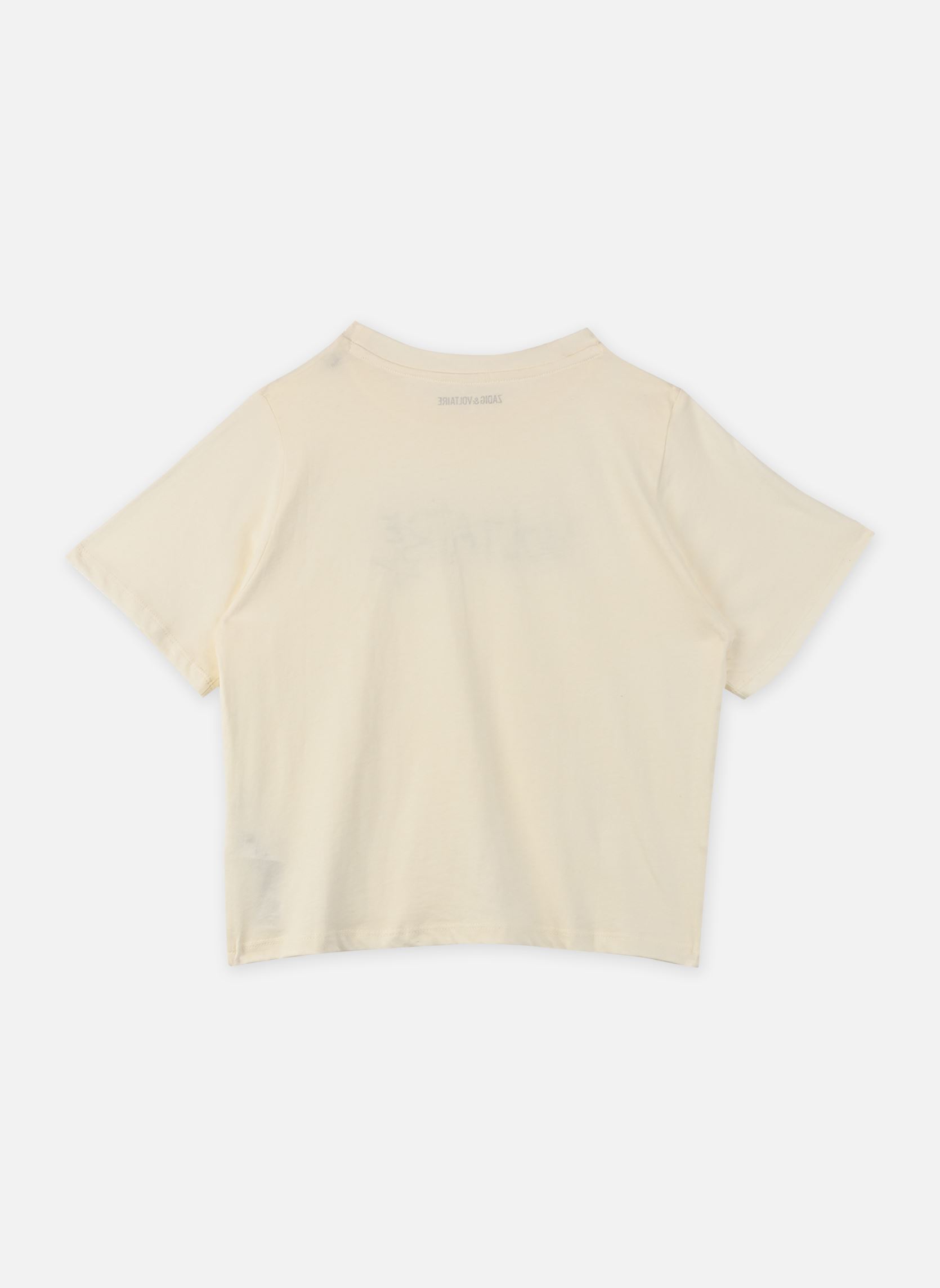 Kurzarm-T-Shirts X60531 mädchen weiß Zadig & Voltaire Kurzarm-T-Shirts X60531 mädchen weiß Milk