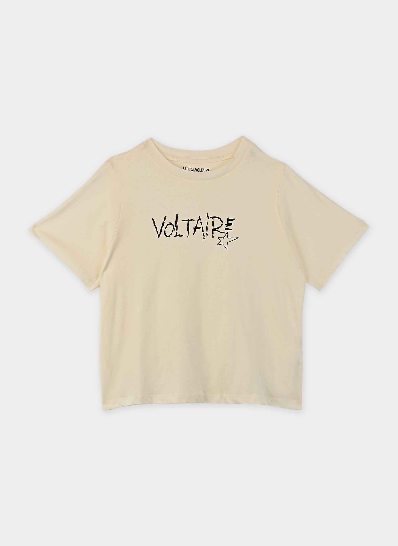 Kurzarm-T-Shirts X60531 mädchen weiß Zadig & Voltaire Kurzarm-T-Shirts X60531 mädchen weiß Milk