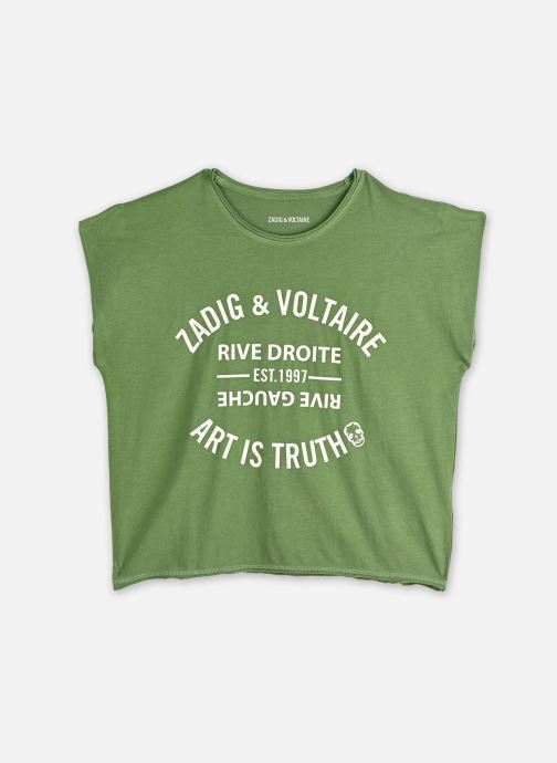 Zadig & Voltaire Tee-shirts manches courtes X60532 fille vert