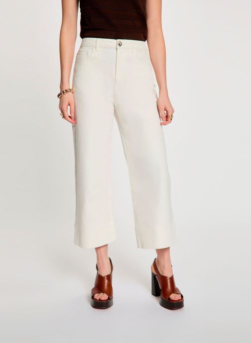 Morgan Jeans large 261-PIMOTA femme blanc