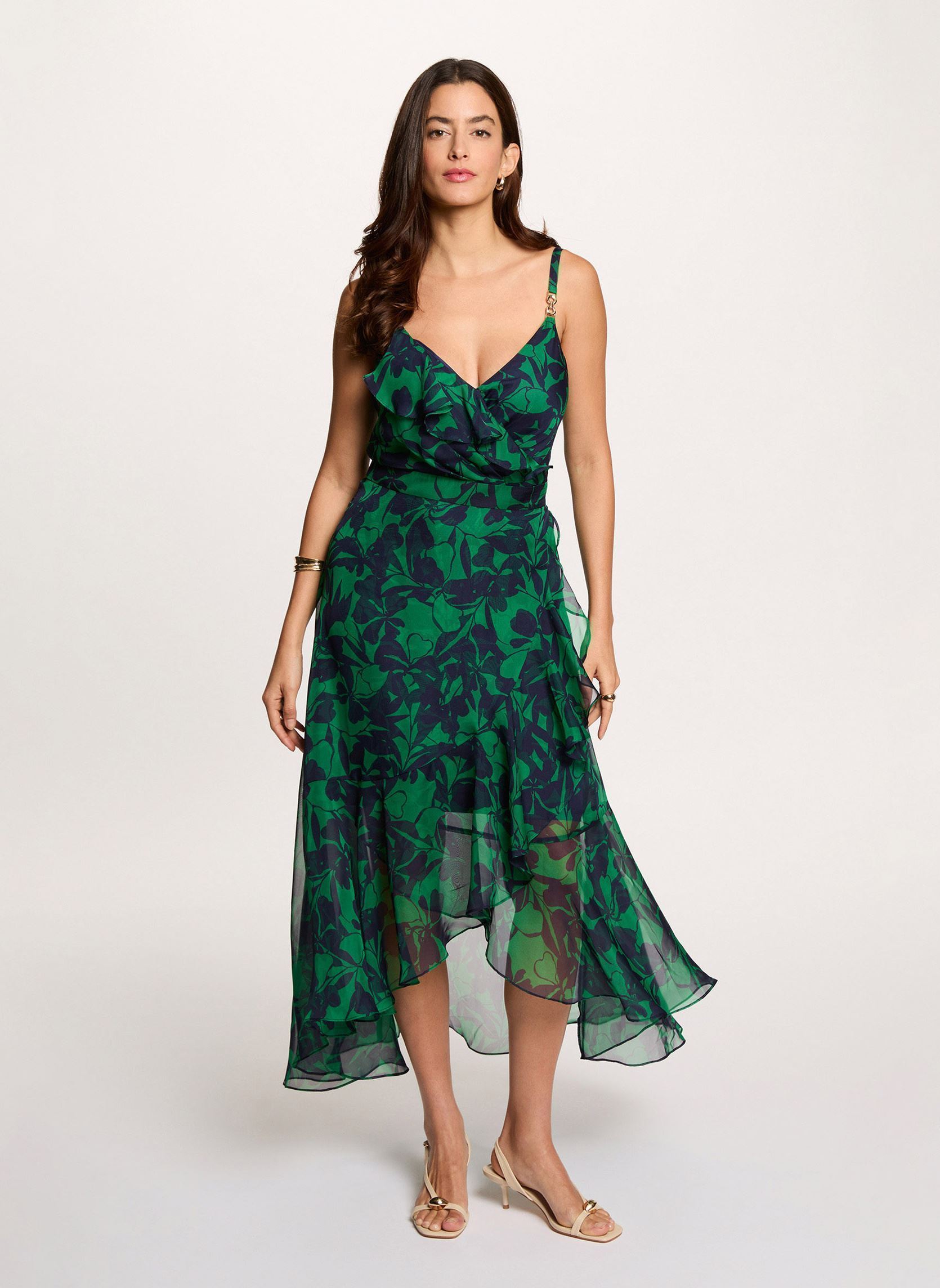 Robes 261-RDOLSOU femme vert Morgan Robes 261-RDOLSOU femme vert PRAIRIE M