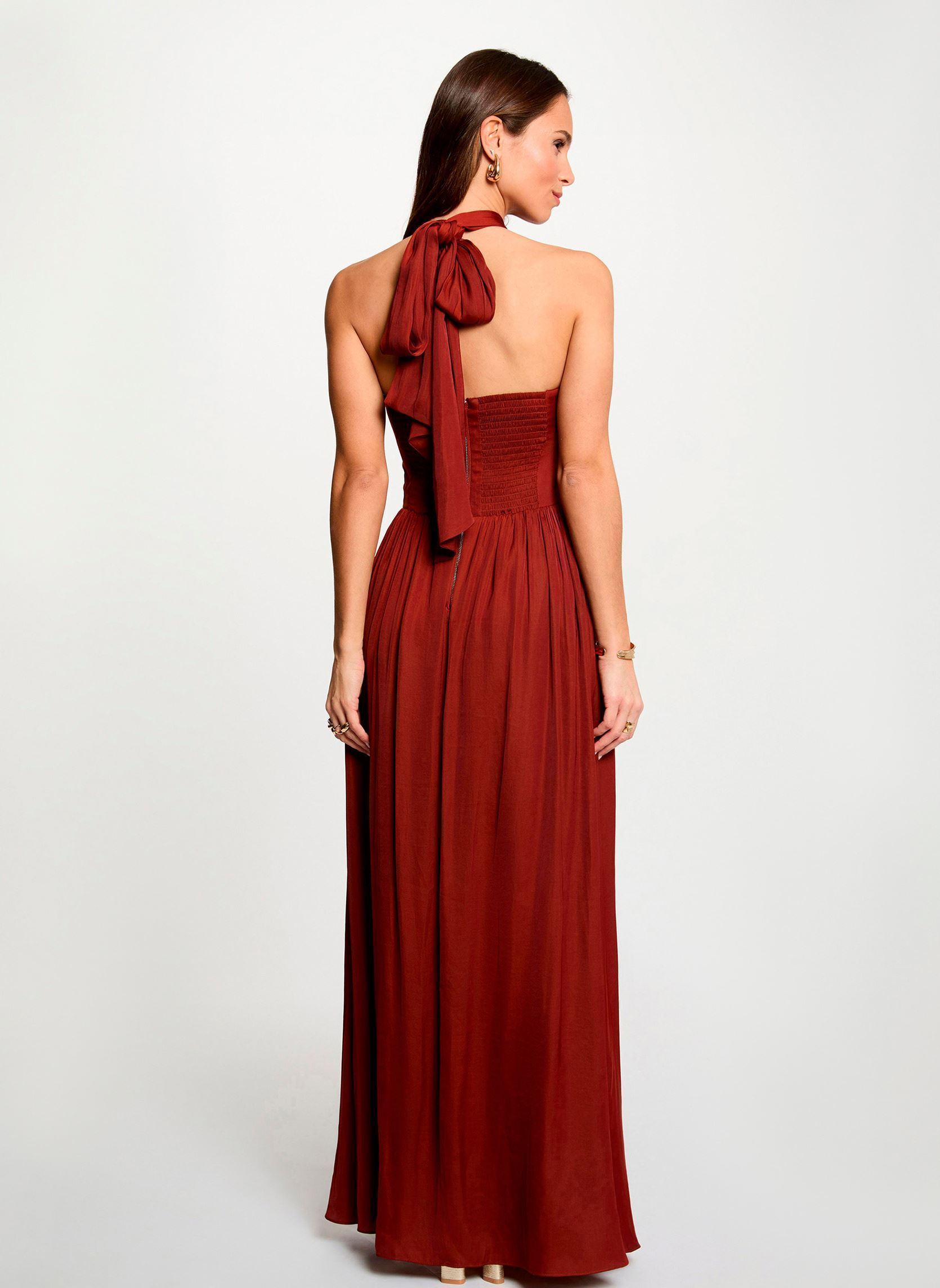 Robes longues 261-RBRUM femme marron Morgan Robes longues 261-RBRUM femme marron EPICE M