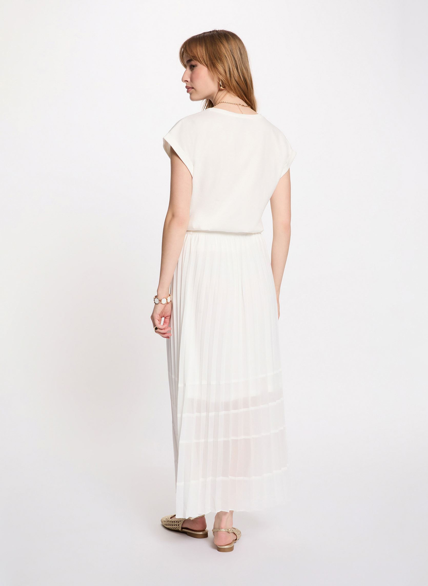 Tee-shirts 261-DPALM femme blanc Morgan Tee-shirts 261-DPALM femme blanc OFF WHITE M