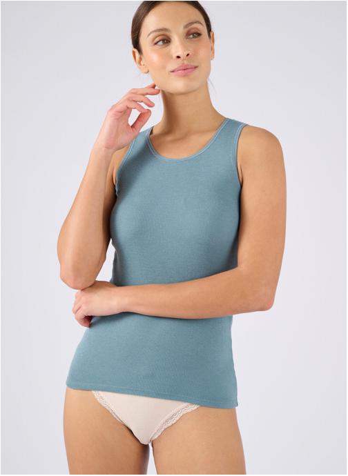 Damart Débardeurs 54113 femme bleu