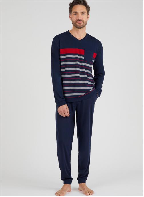 Damart Combinaisons 82769 homme bleu