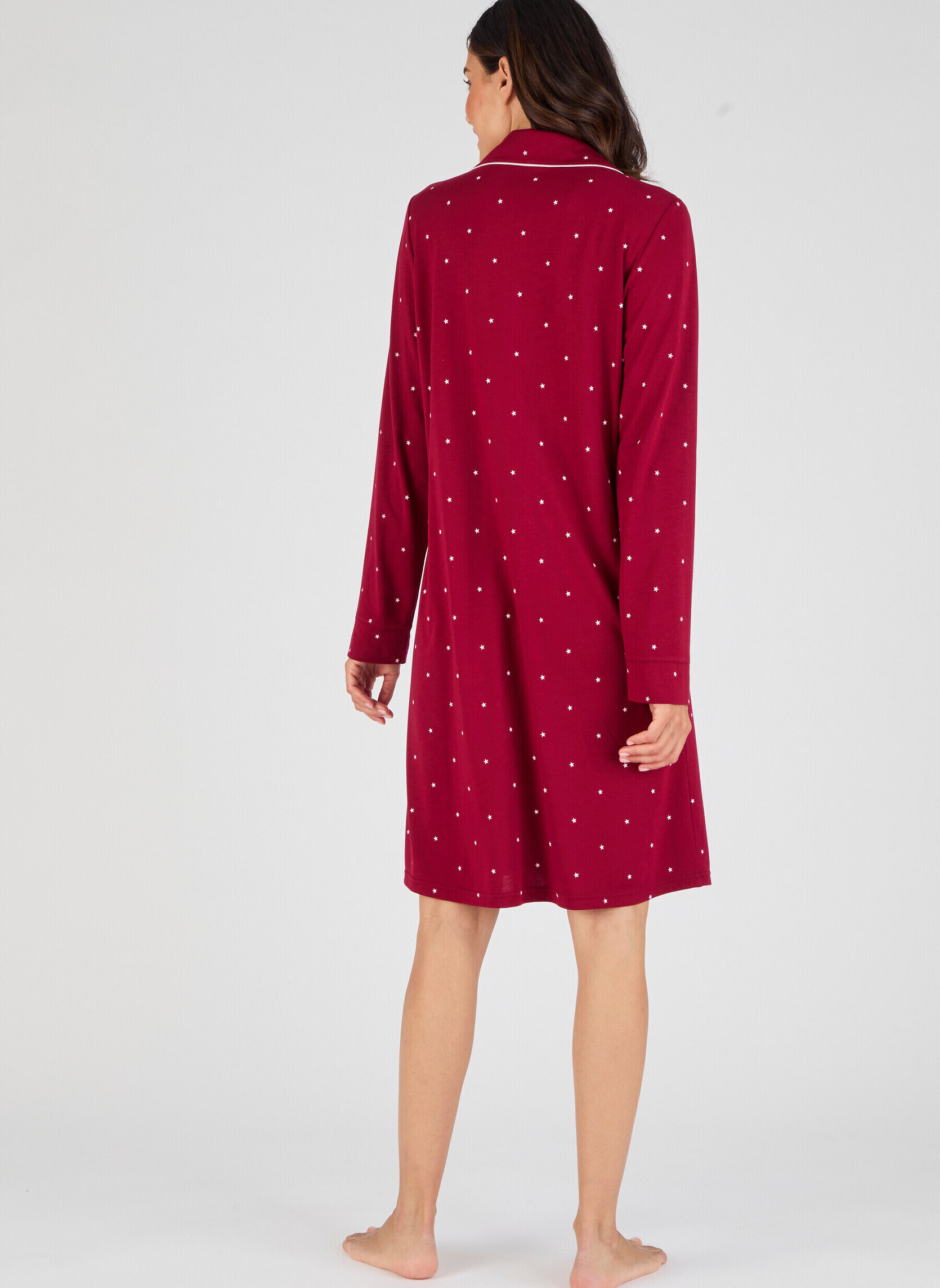 Nuisettes 83980 femme rouge Damart Nuisettes 83980 femme rouge Rouge