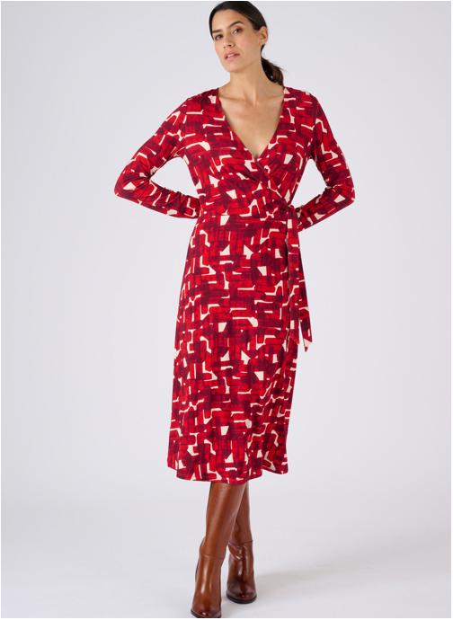 Damart Robes 83604 femme rouge