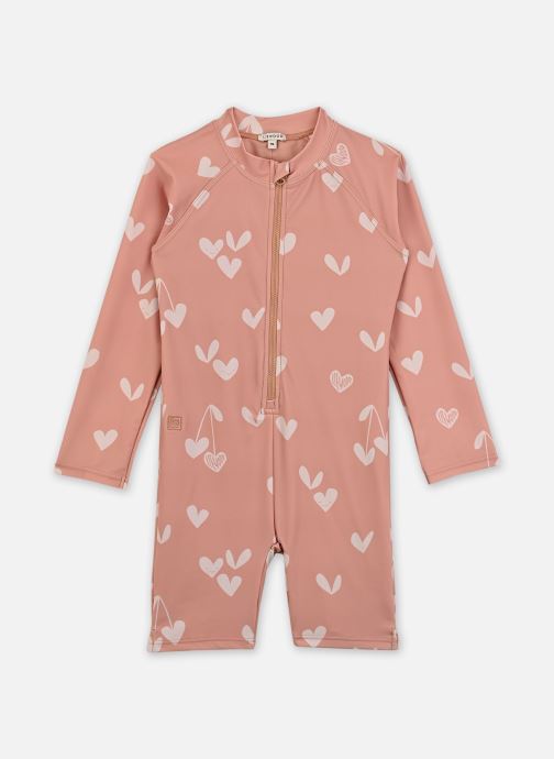 Liewood Einteiler Max Printed LS Swim Jumpsuit mädchen rosa