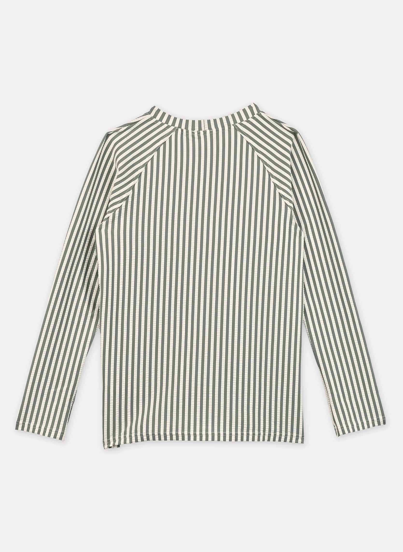 Einteiler Noah Seersucker Longsleeve Swim Tee mädchen blau Liewood Einteiler Noah Seersucker Longsleeve Swim Tee mädchen blau Peppermint / Sandy