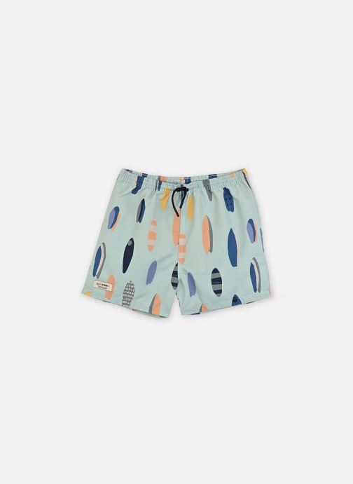 Liewood Badeshorts Duke Printed Board Shorts jungen grün