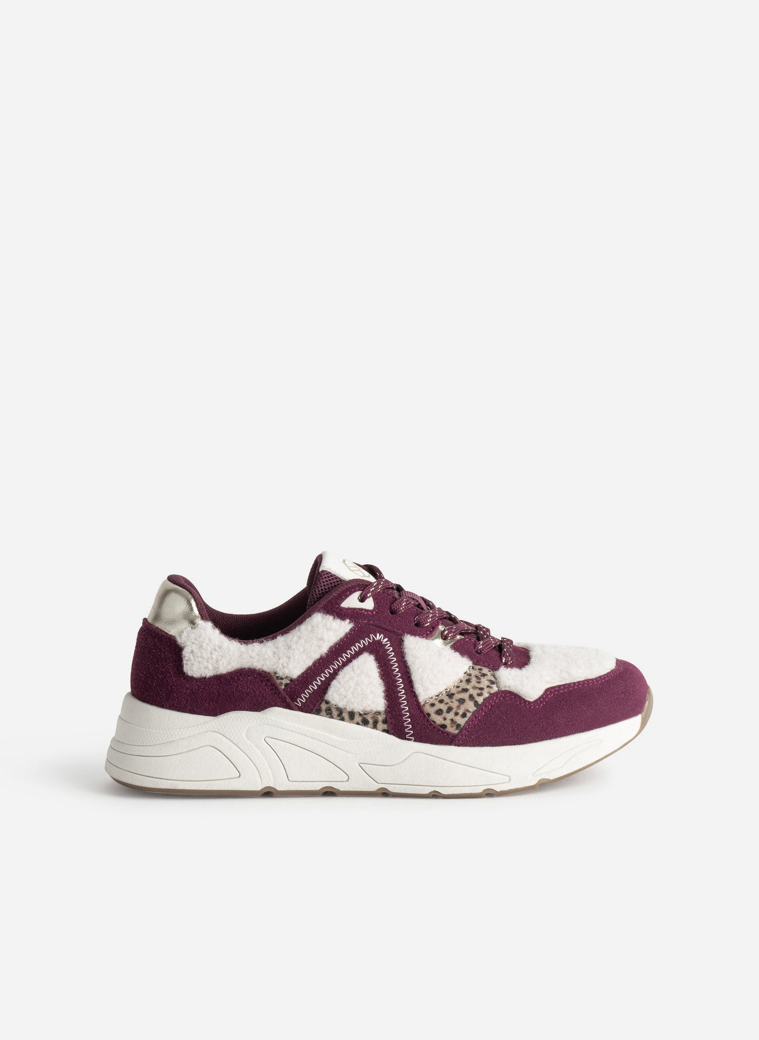 Baskets basses PENDORA. femme bordeaux Eram Baskets basses PENDORA. femme bordeaux Bordeaux