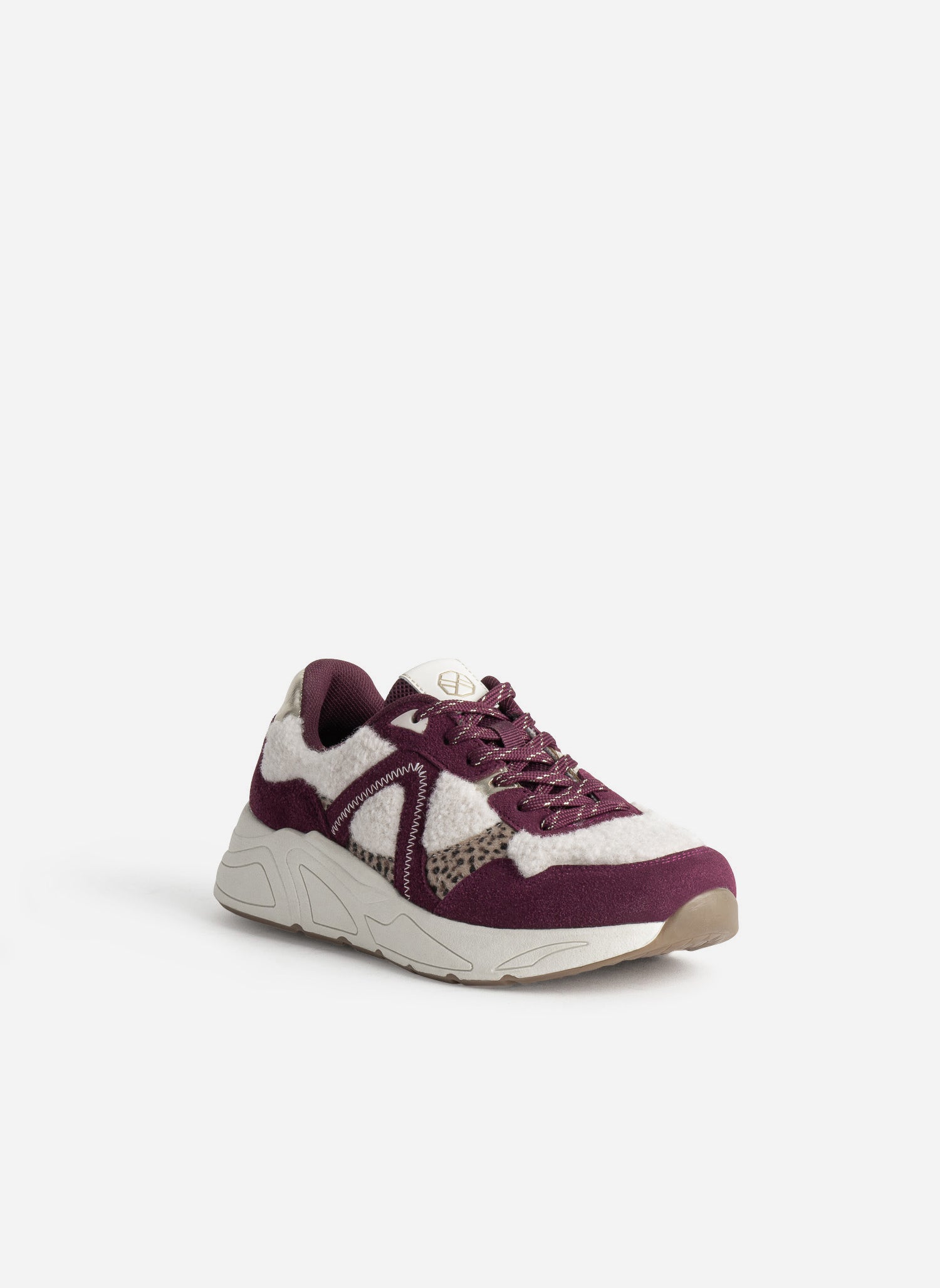 Baskets basses PENDORA. femme bordeaux Eram Baskets basses PENDORA. femme bordeaux Bordeaux