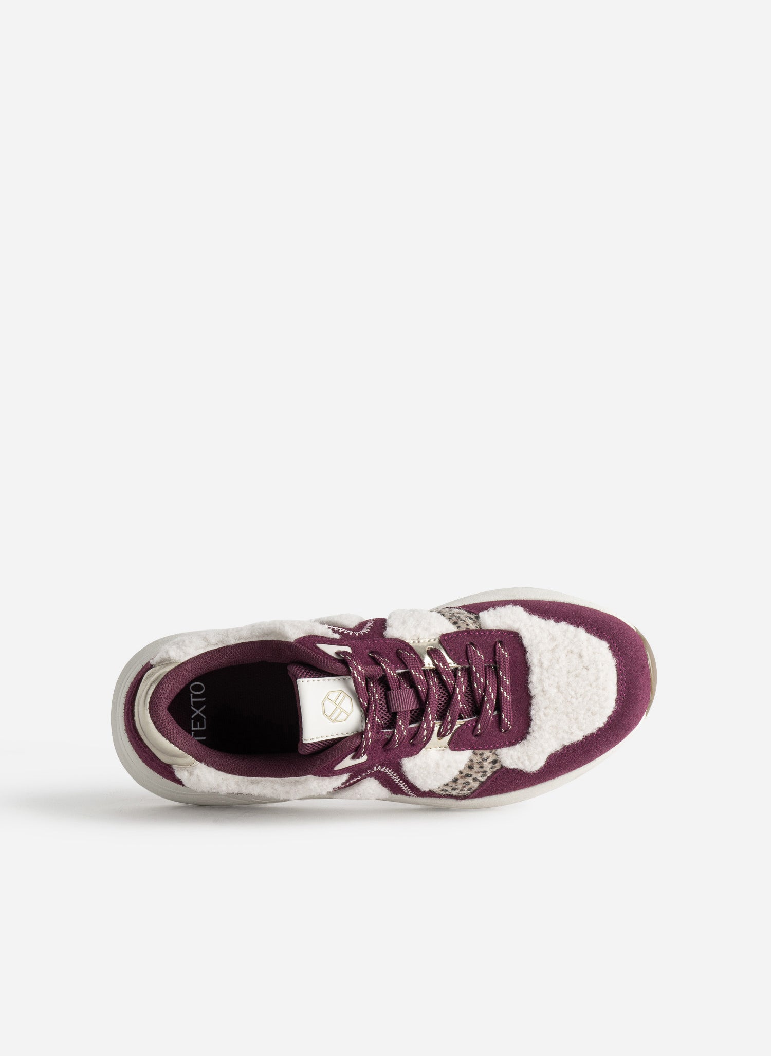 Baskets basses PENDORA. femme bordeaux Eram Baskets basses PENDORA. femme bordeaux Bordeaux