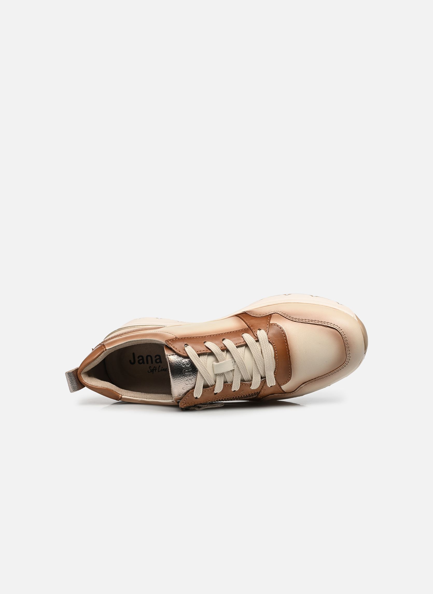 Niedrige Sneaker 23702-46 damen beige Jana shoes Niedrige Sneaker 23702-46 damen beige BEIGE COMB