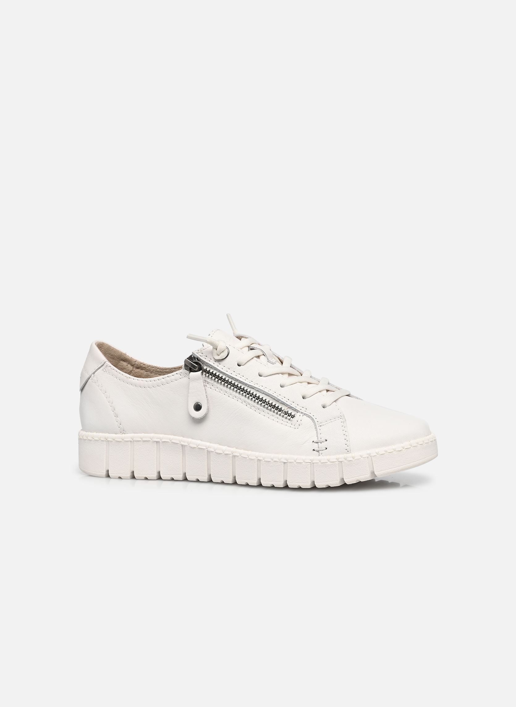 Niedrige Sneaker 23704-46 damen weiß Jana shoes Niedrige Sneaker 23704-46 damen weiß WHITE