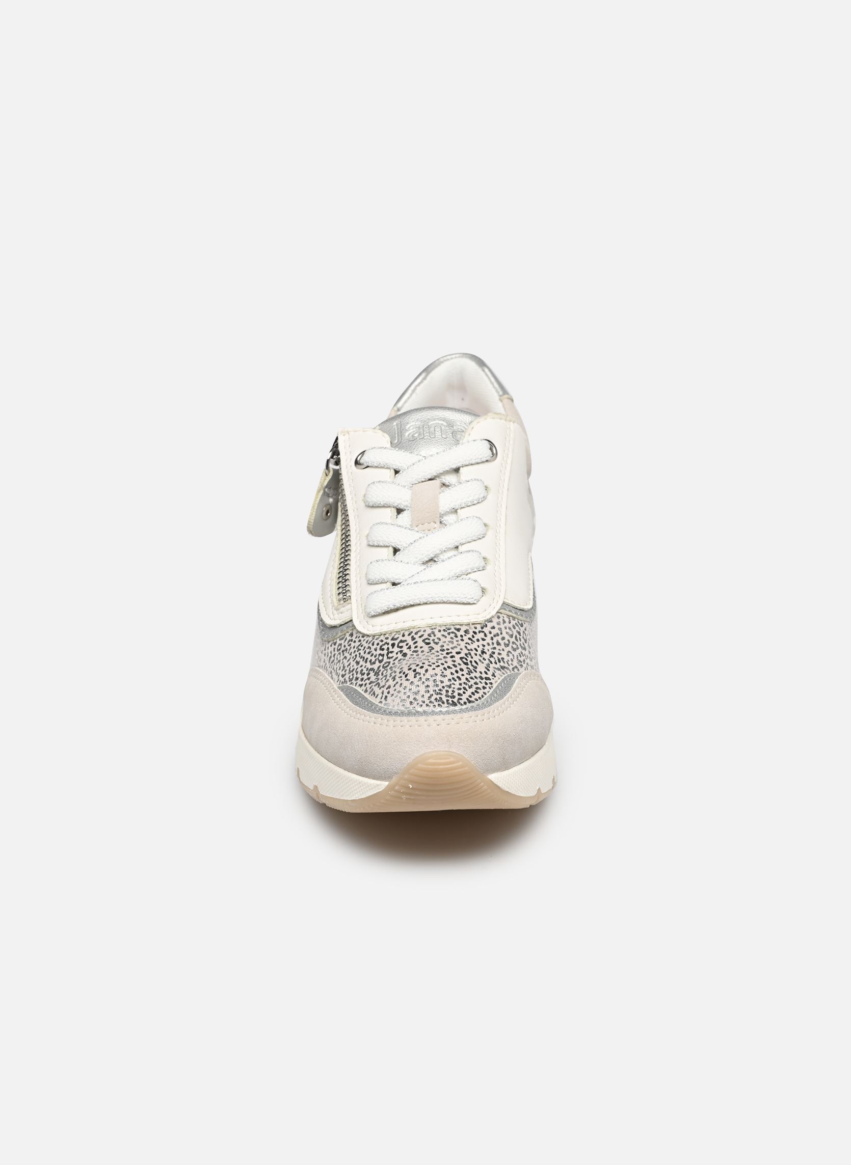 Plateau-Sneaker 23768-46 damen weiß Jana shoes Plateau-Sneaker 23768-46 damen weiß WHITE/SILVER