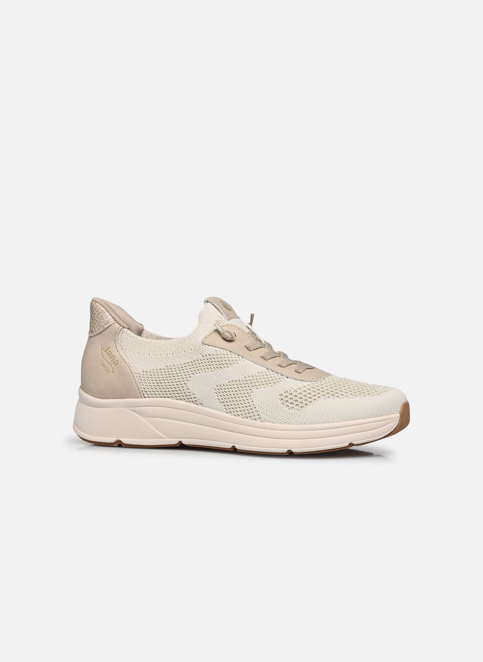 Sneakers basse 23777-46 donna beige Jana shoes Sneakers basse 23777-46 donna beige BEIGE/GOLD