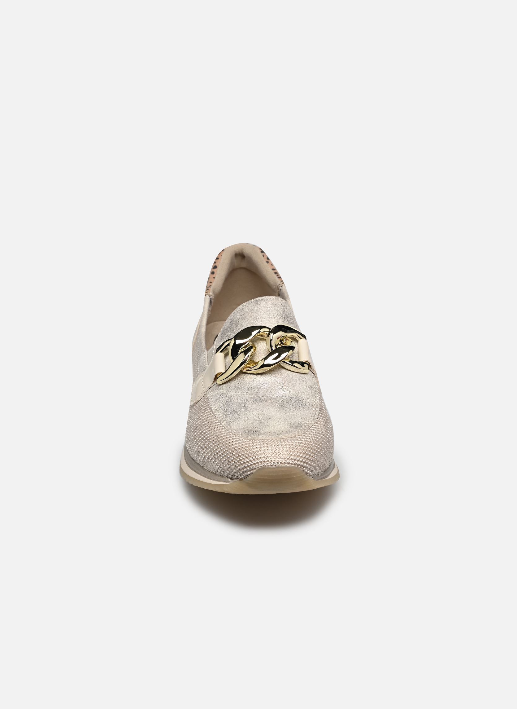Loafer 24766-42 damen gold und bronze Jana shoes Loafer 24766-42 damen gold und bronze BEIGE/GOLD