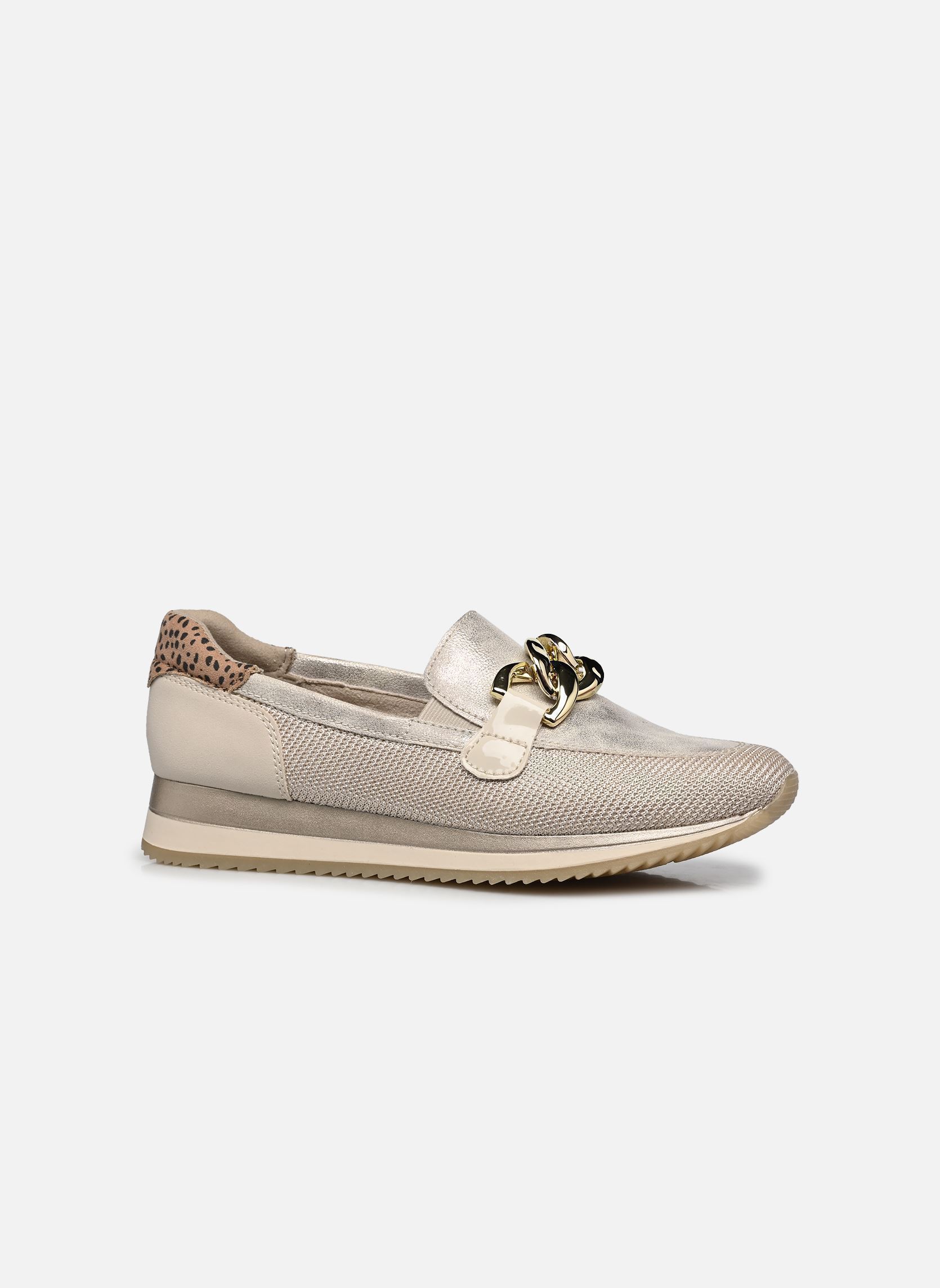 Loafer 24766-42 damen gold und bronze Jana shoes Loafer 24766-42 damen gold und bronze BEIGE/GOLD