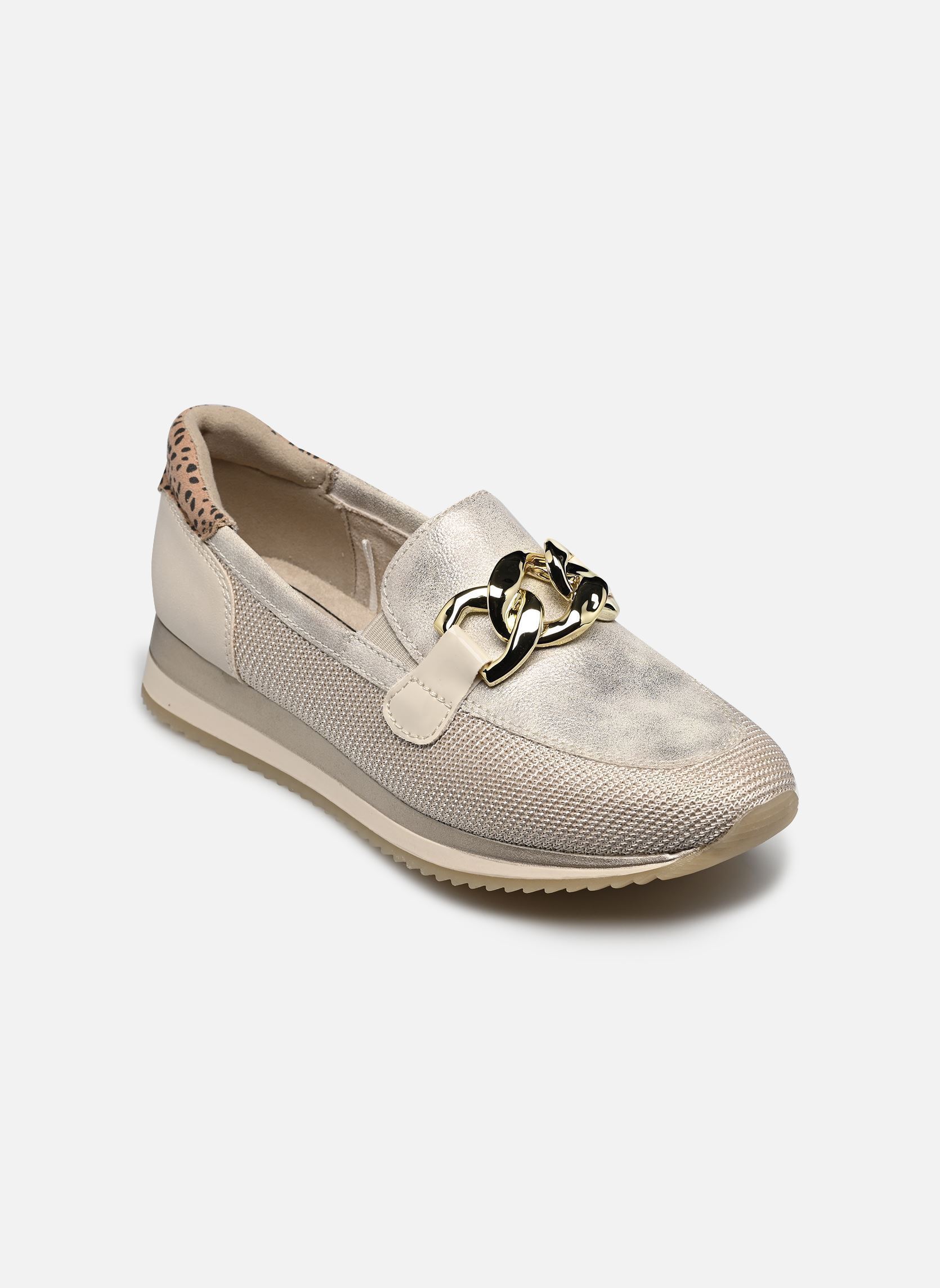 Loafer 24766-42 damen gold und bronze Jana shoes Loafer 24766-42 damen gold und bronze BEIGE/GOLD
