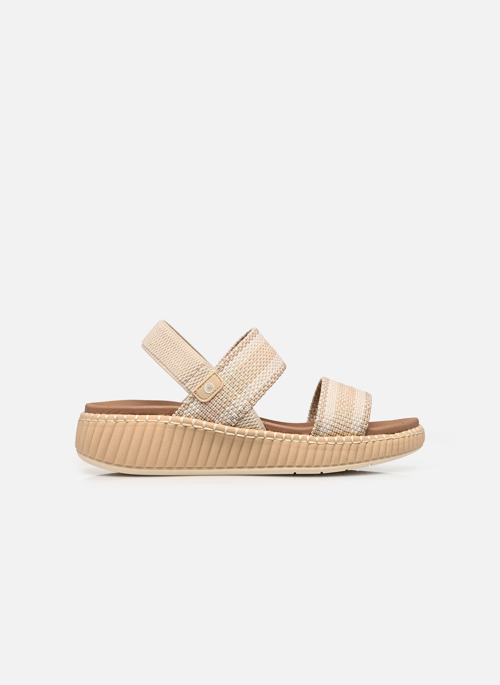 Sandales compensées et plateformes 28760-44 femme beige Jana shoes Sandales compensées et plateformes 28760-44 femme beige Beige comb
