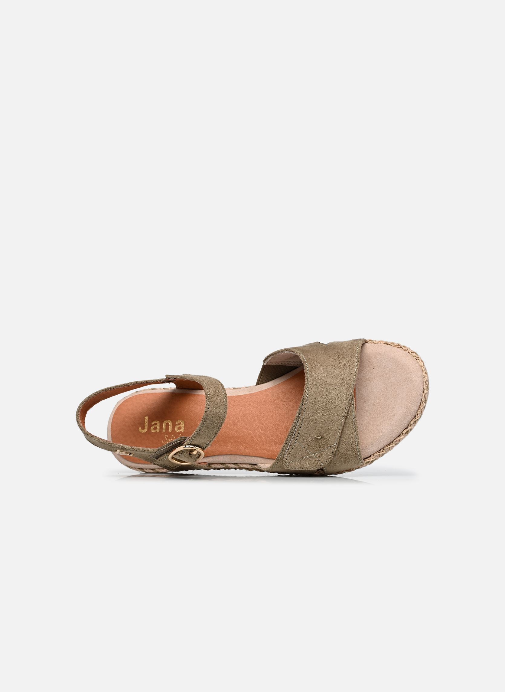 Sandales compensées et plateformes 28274-46 femme vert Jana shoes Sandales compensées et plateformes 28274-46 femme vert Sage