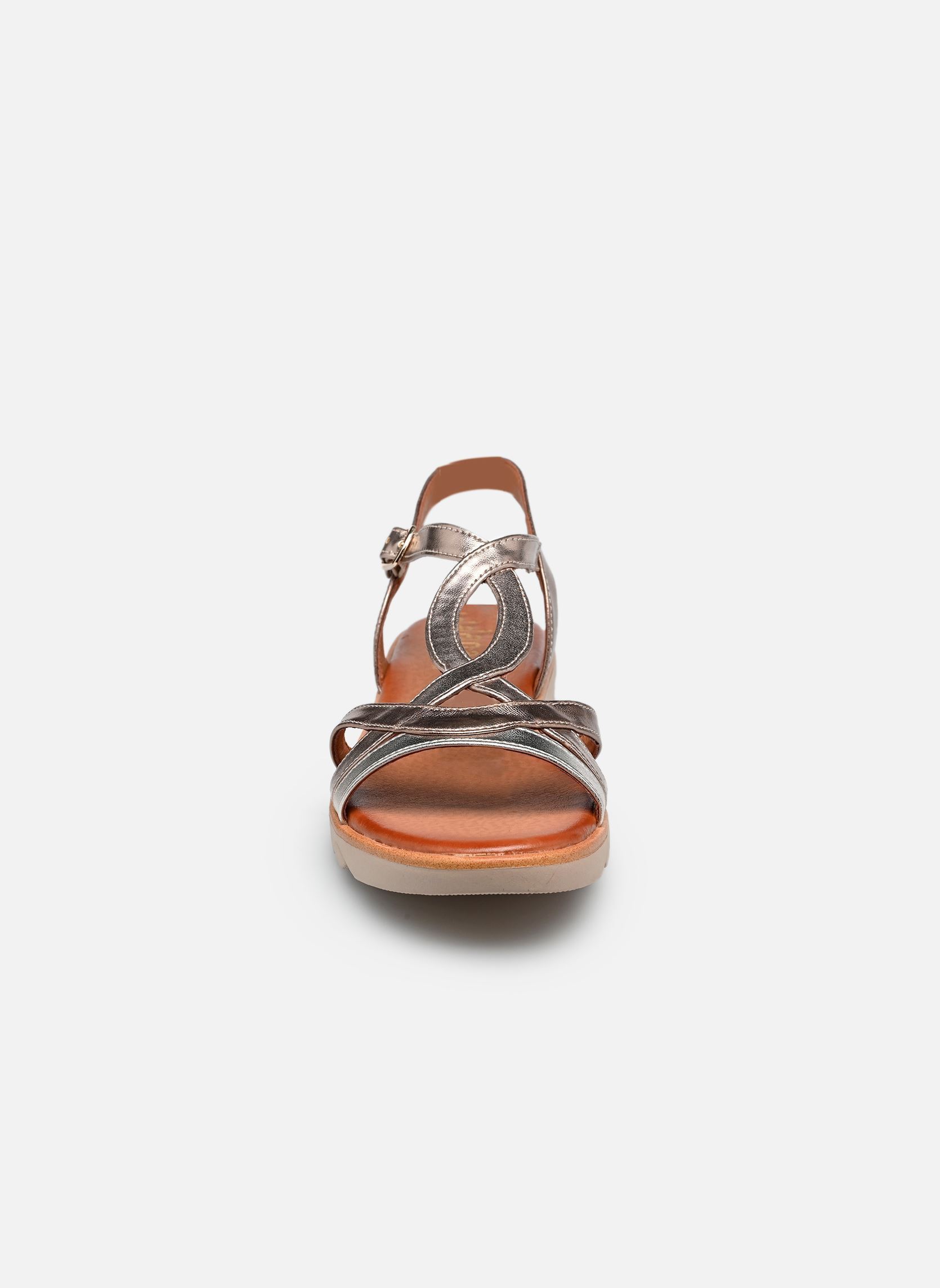 Sandales compensées et plateformes 28278-46 femme argent Jana shoes Sandales compensées et plateformes 28278-46 femme argent METALLIC COMB